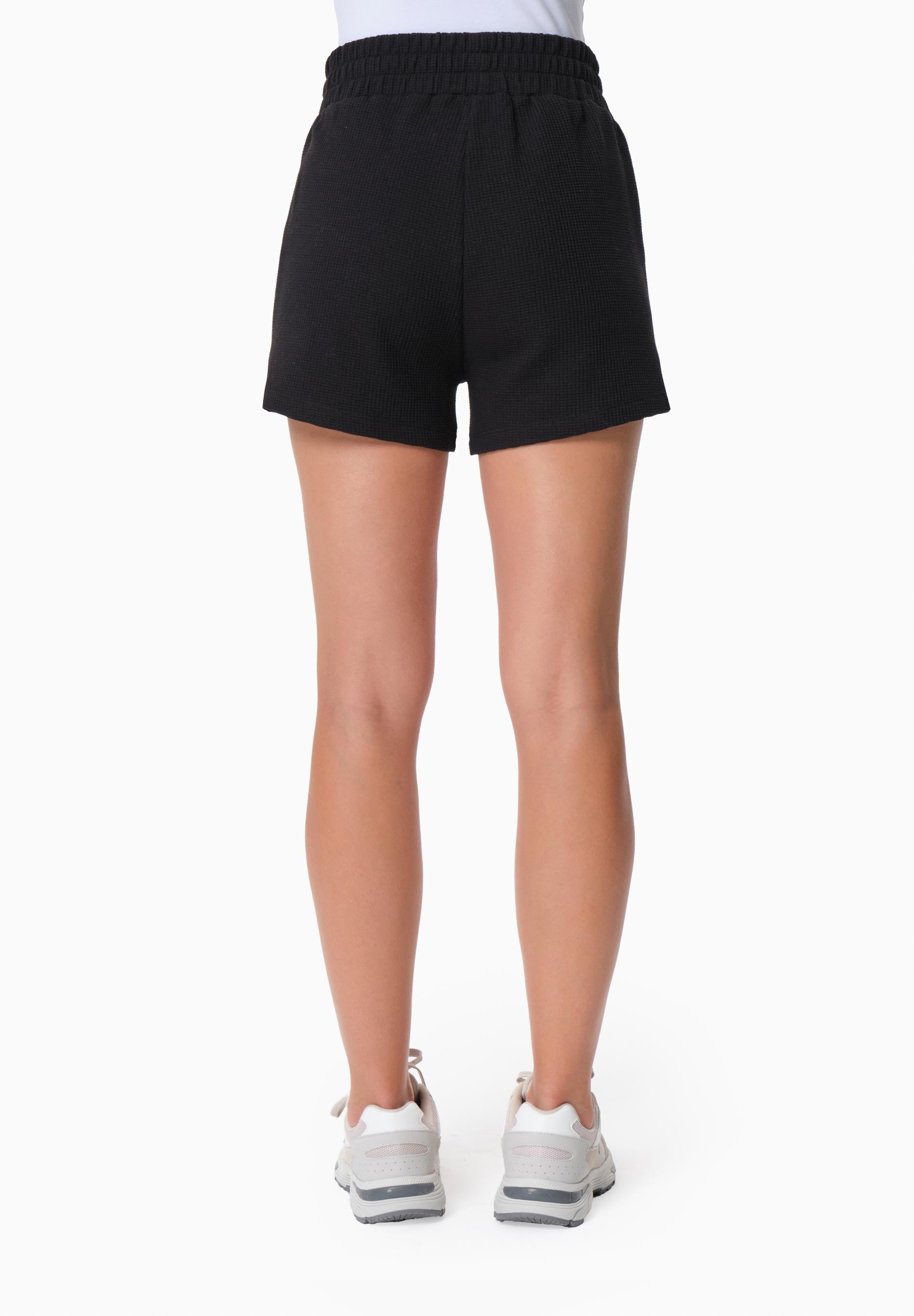 SAVANNA | Waffel Shorts aus Bio-Baumwolle und recyceltem Polyester
