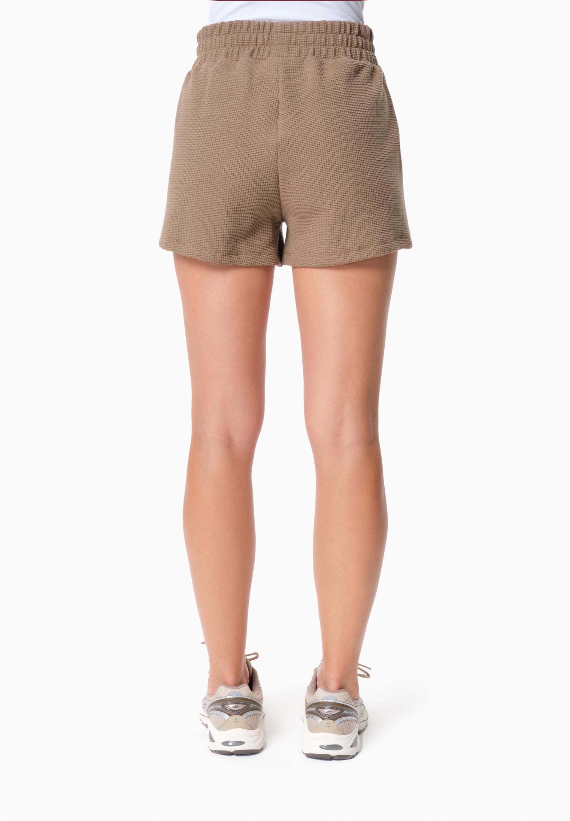 SAVANNA | Waffel Shorts aus Bio-Baumwolle und recyceltem Polyester