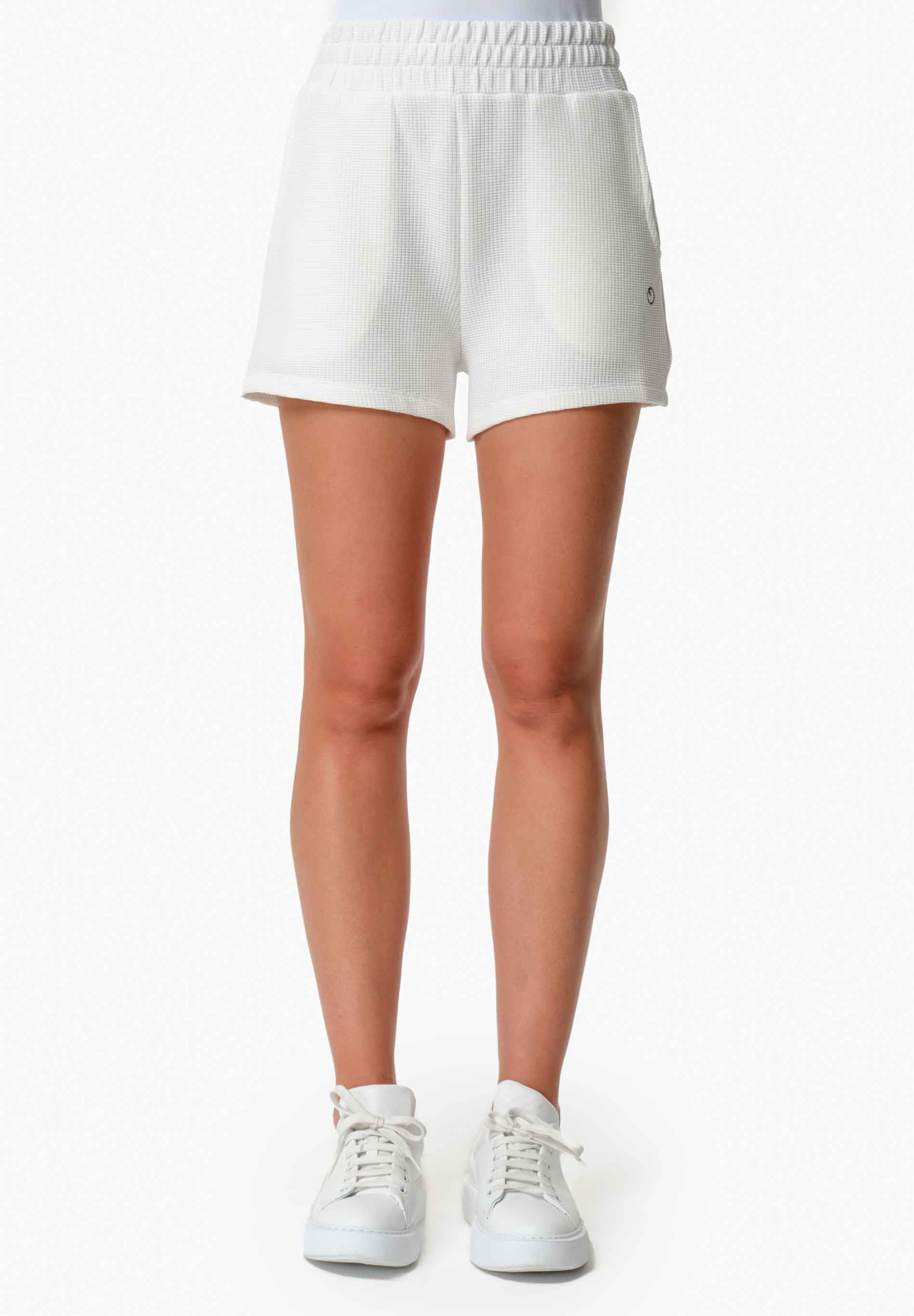 SAVANNA | Waffel Shorts aus Bio-Baumwolle und recyceltem Polyester