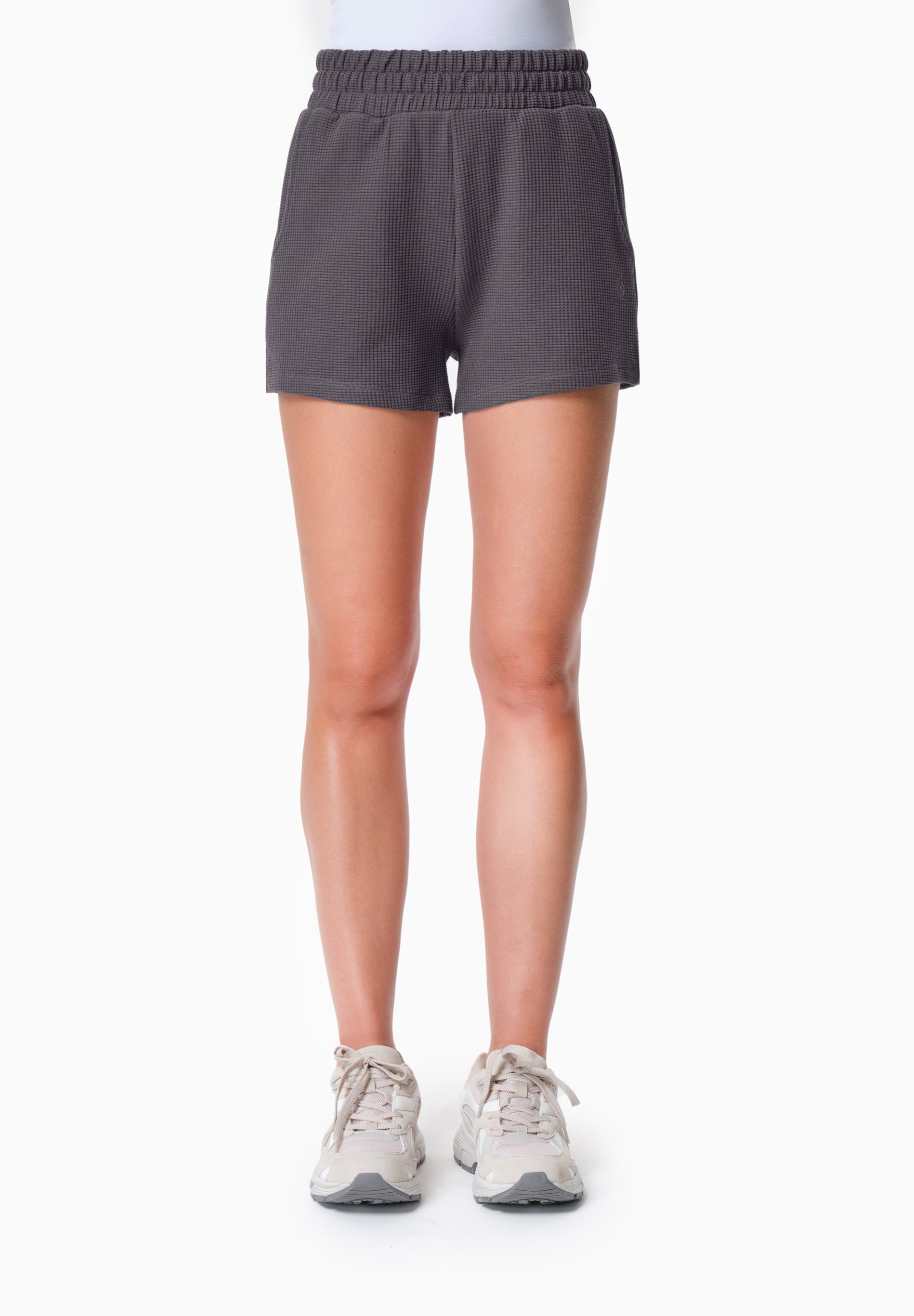 SAVANNA | Waffel Shorts aus Bio-Baumwolle und recyceltem Polyester