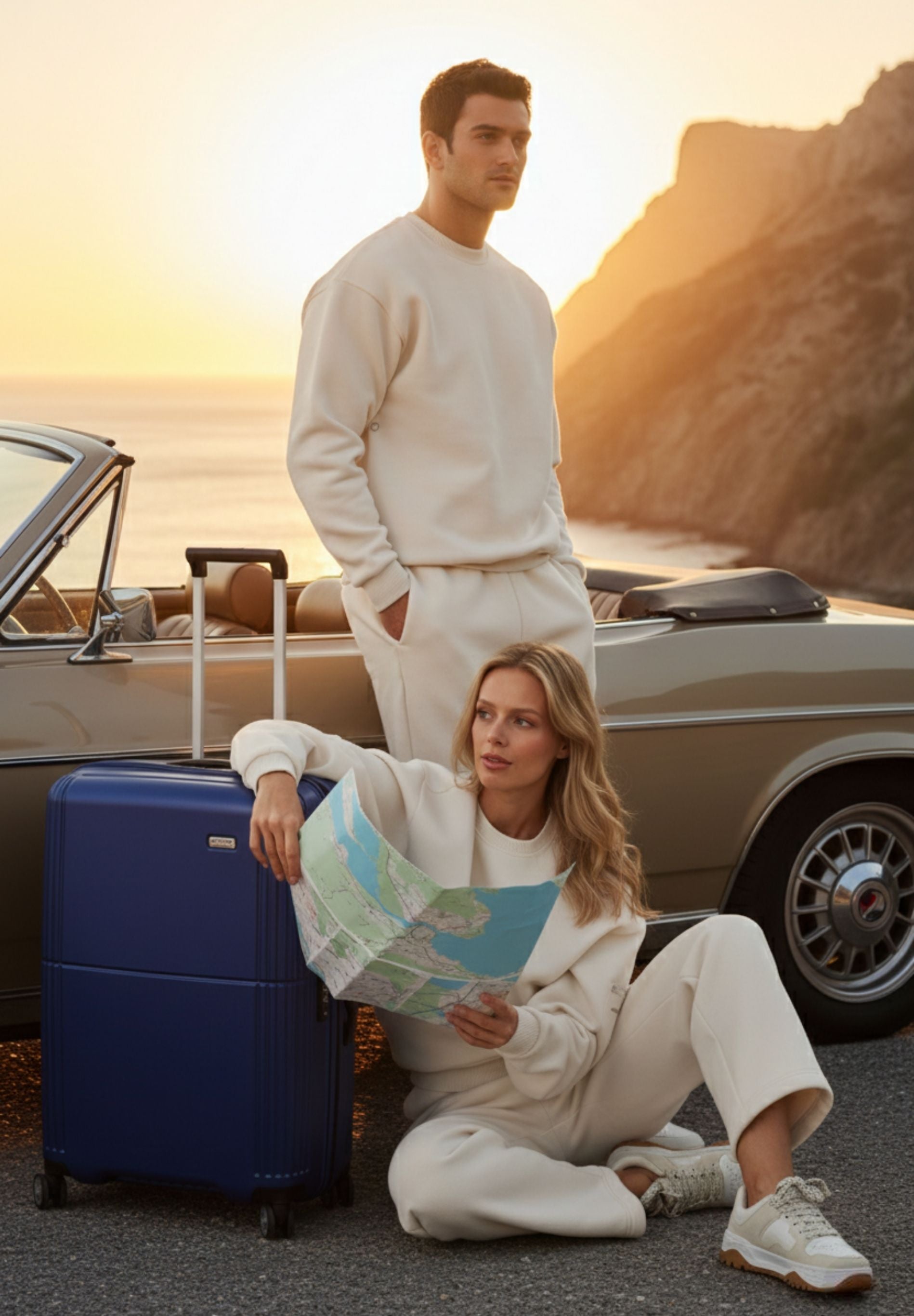 SAYLORR | Essentials Travel Unisex Sweatshirt aus Bio-Baumwolle und recyceltem Polyester