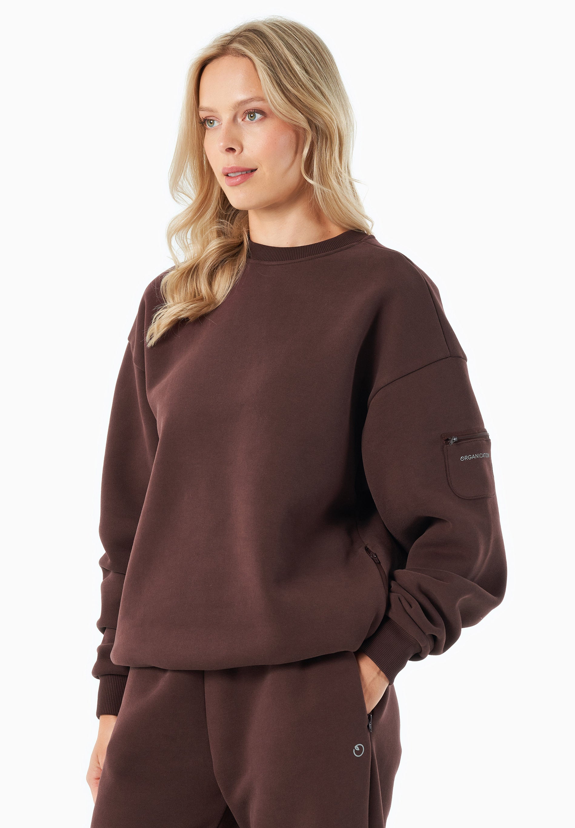 SAYLORR | Essentials Travel Unisex Sweatshirt aus Bio-Baumwolle und recyceltem Polyester