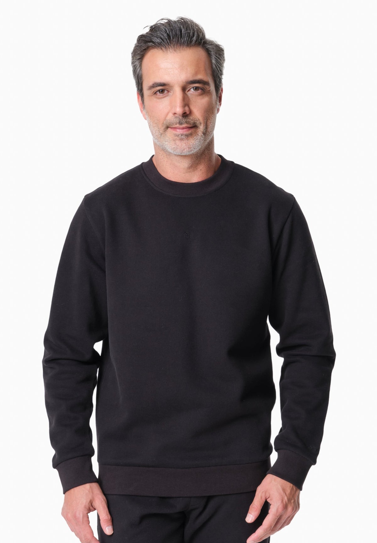 SCOTT Herren Sweatshirt Bio-Baumwolle – Black