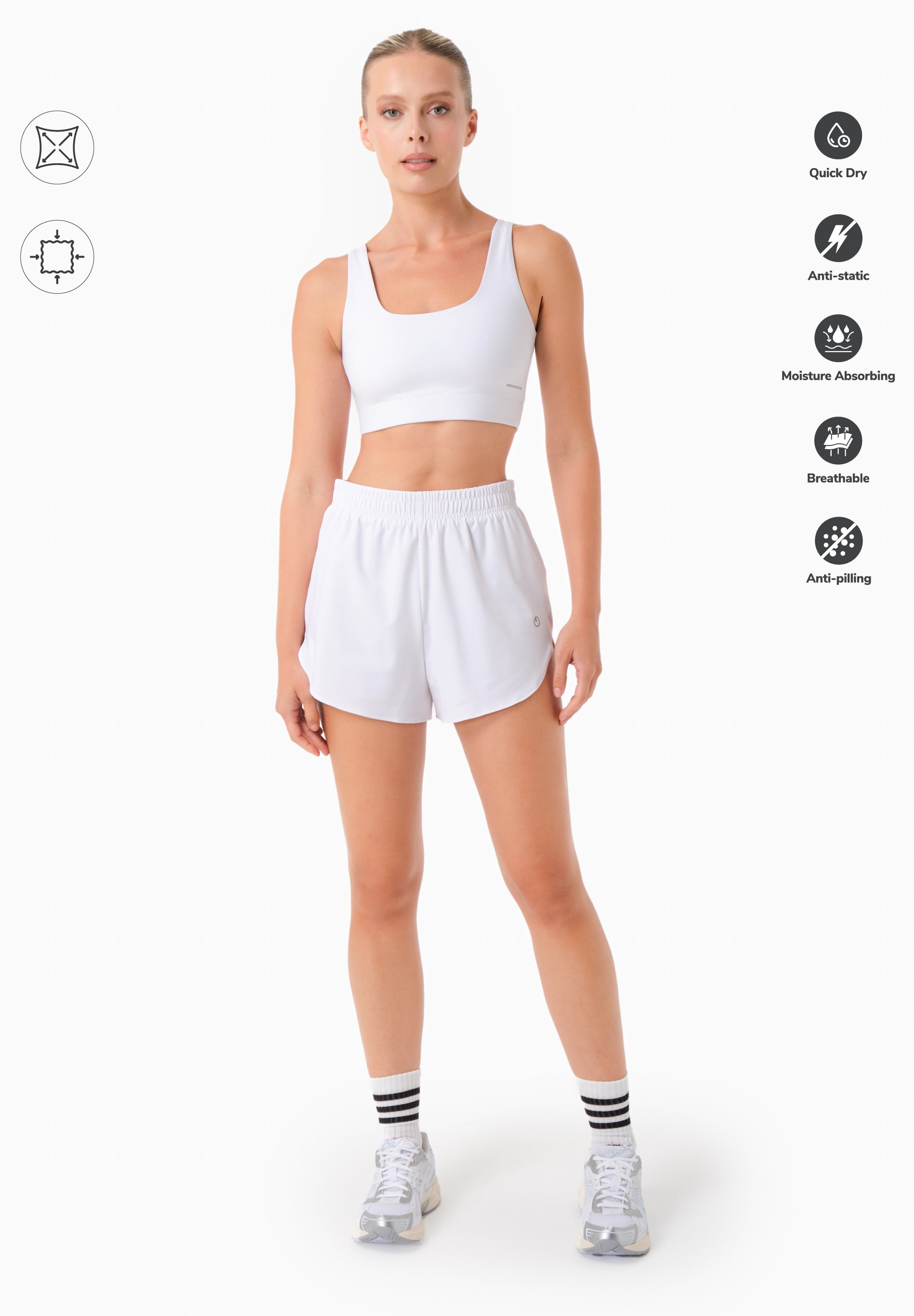 SELENNA | Shorts aus recyceltem Polyamid