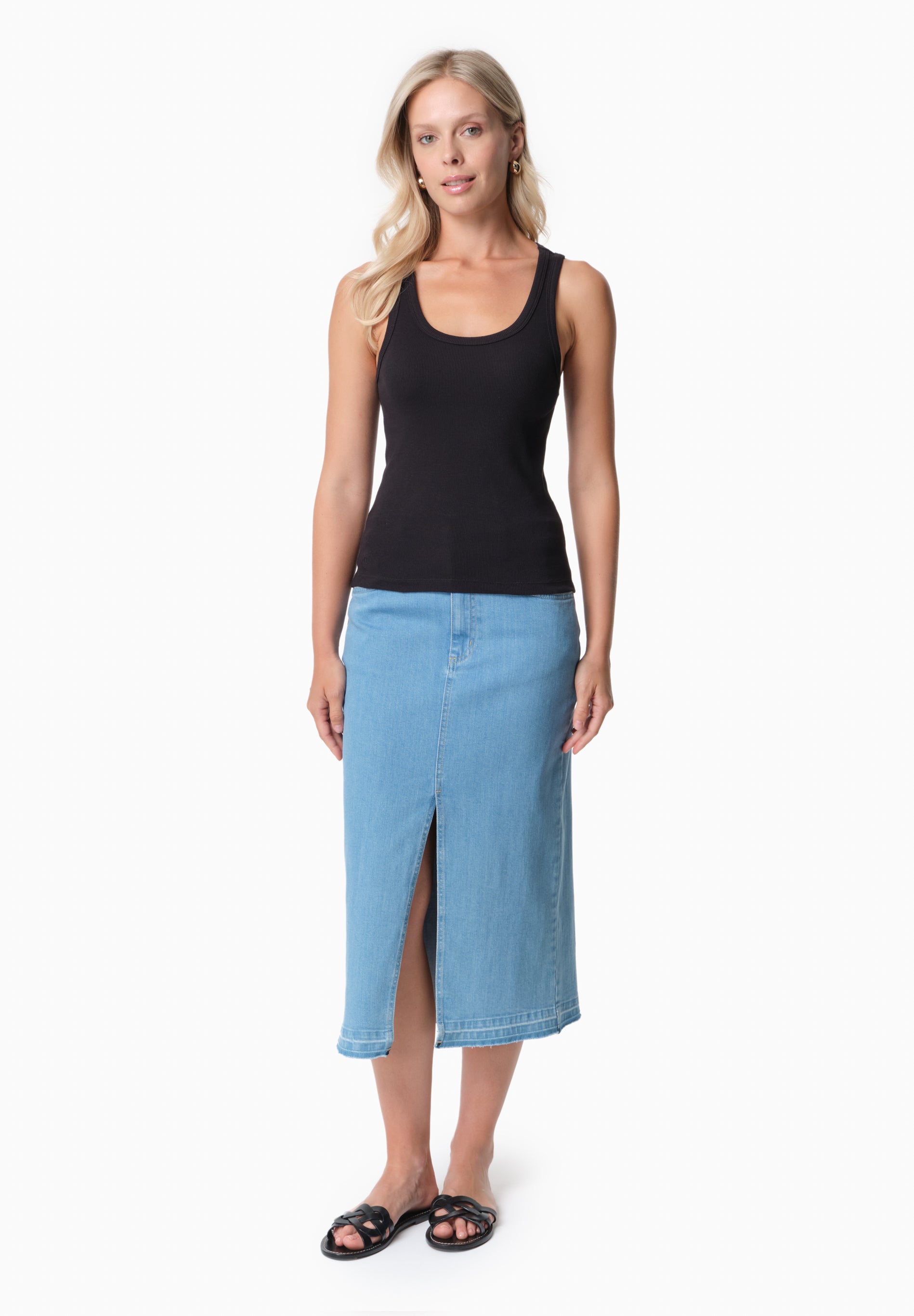 SOFFIA | Rib Top aus Bio-Baumwolle
