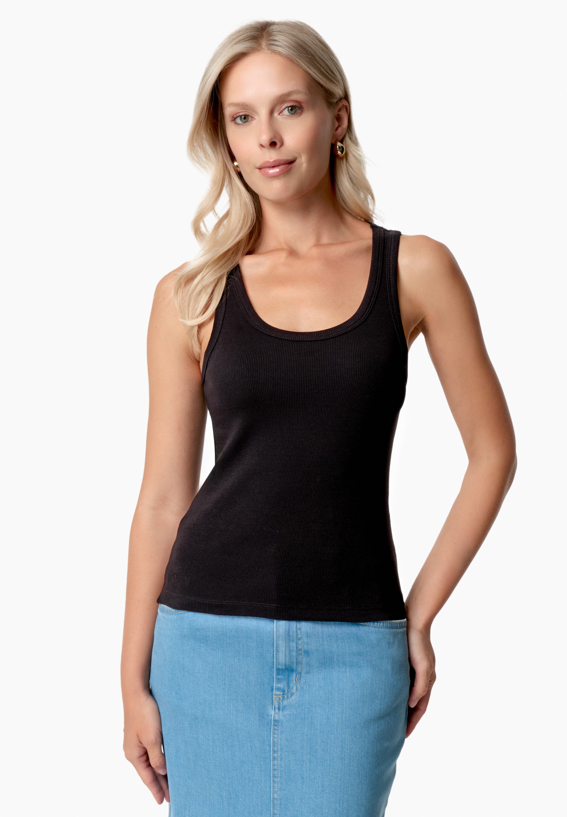 SOFFIA | Rib Top aus Bio-Baumwolle