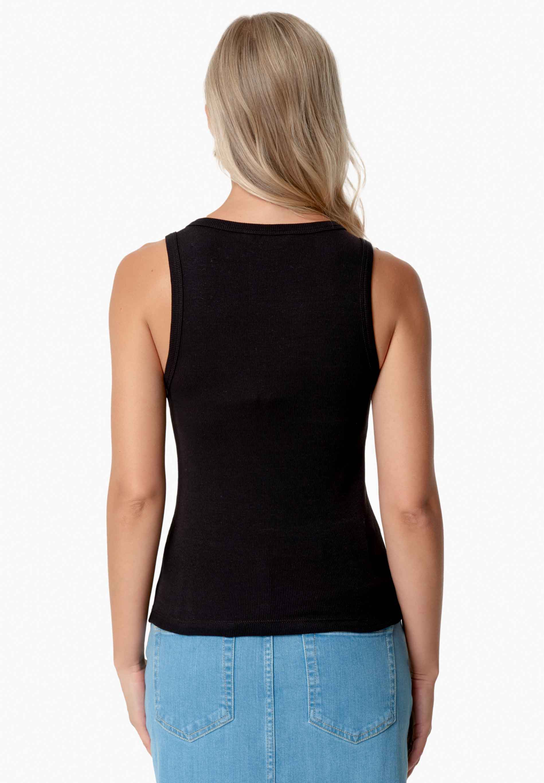 SOFFIA | Rib Top aus Bio-Baumwolle