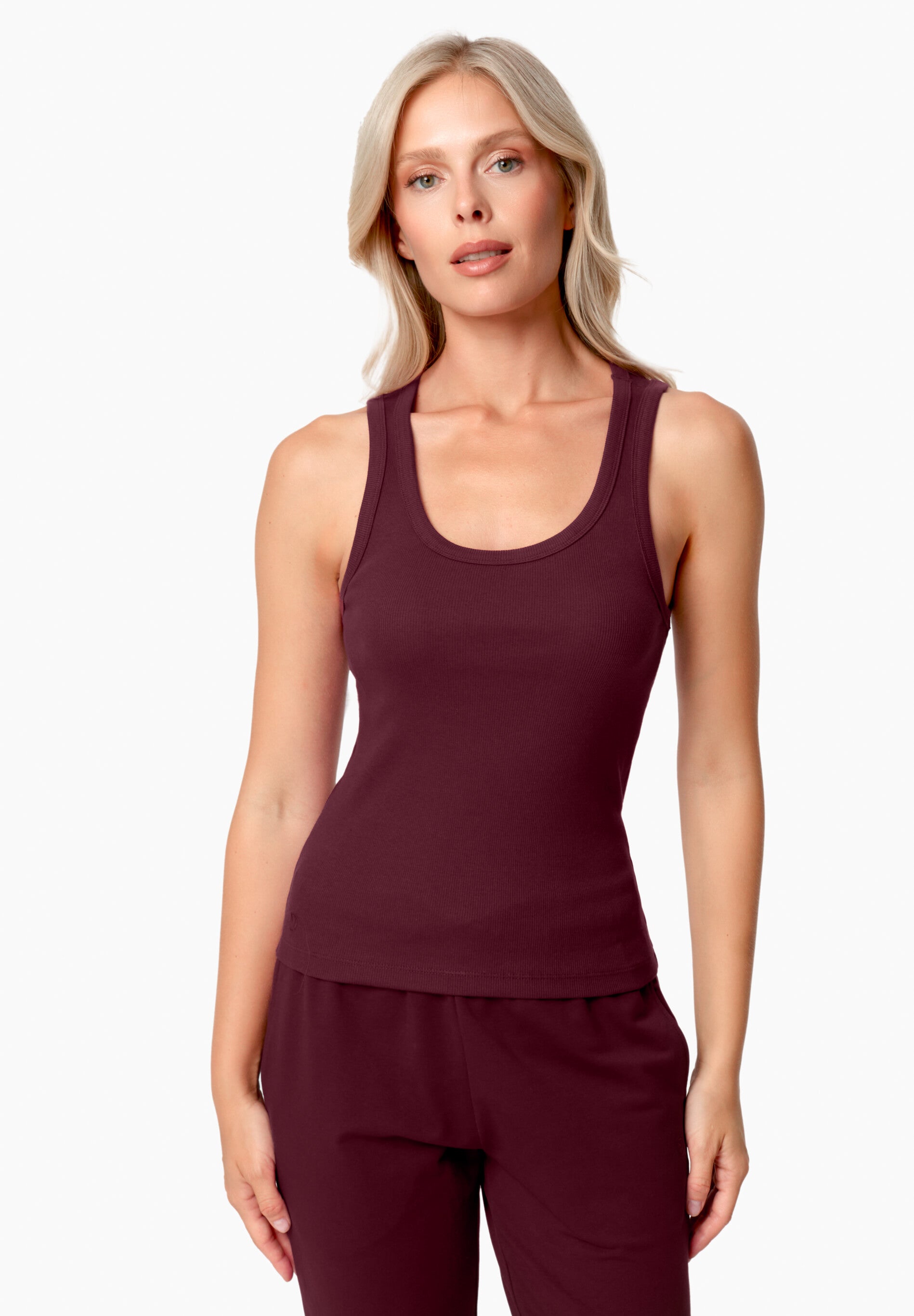 SOFFIA | Rib Top aus Bio-Baumwolle