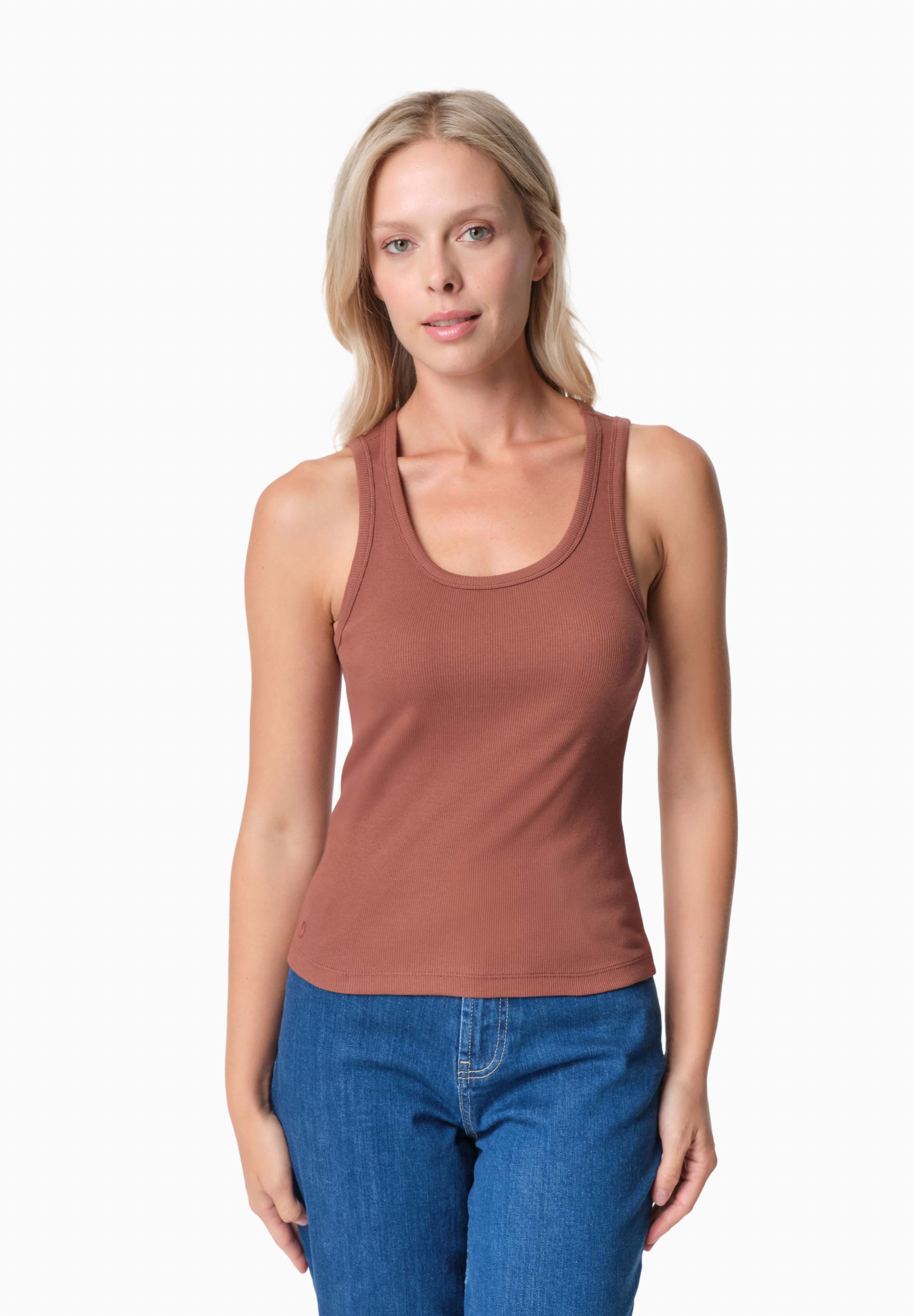 SOFFIA | Rib Top aus Bio-Baumwolle