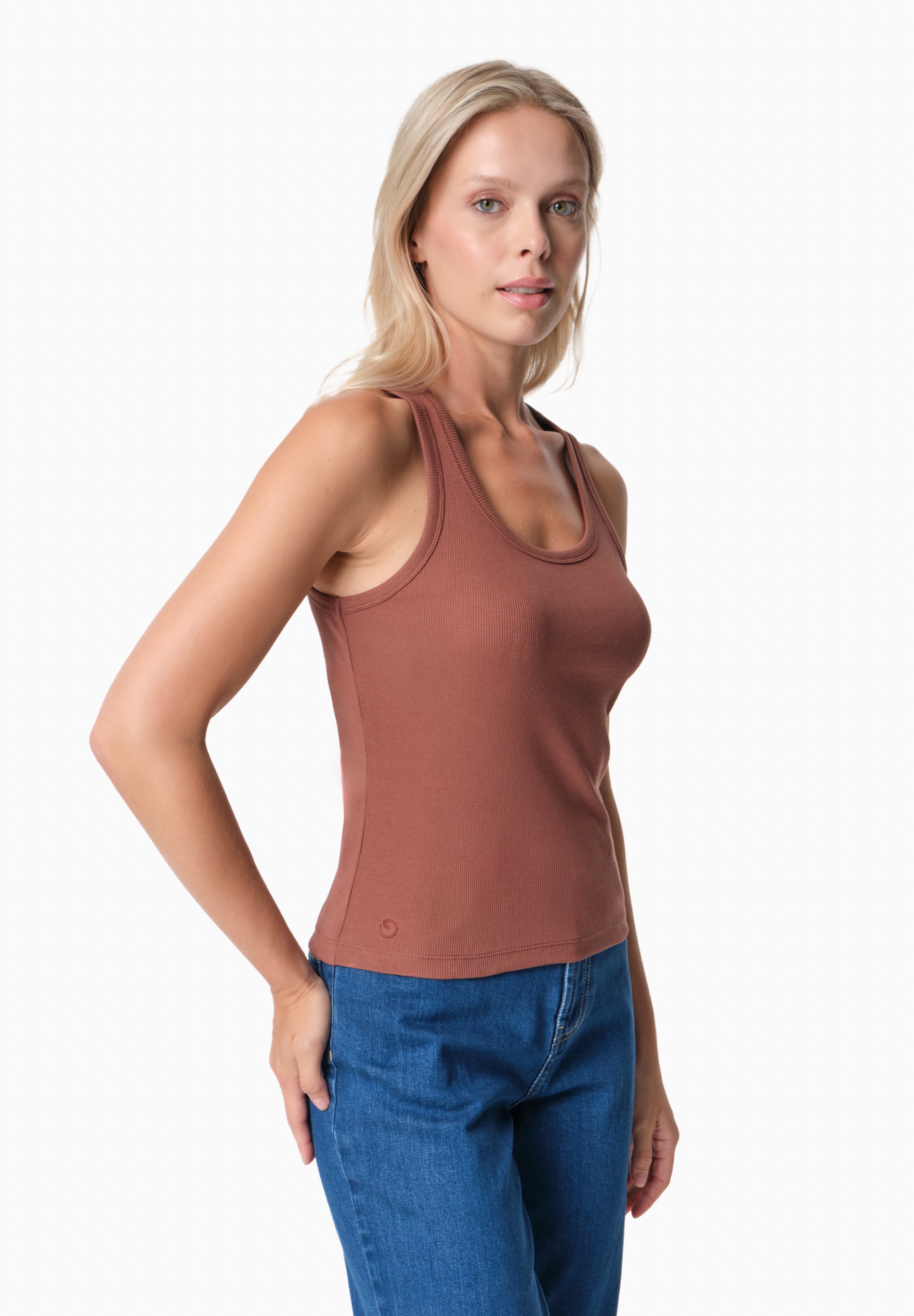 SOFFIA | Rib Top aus Bio-Baumwolle