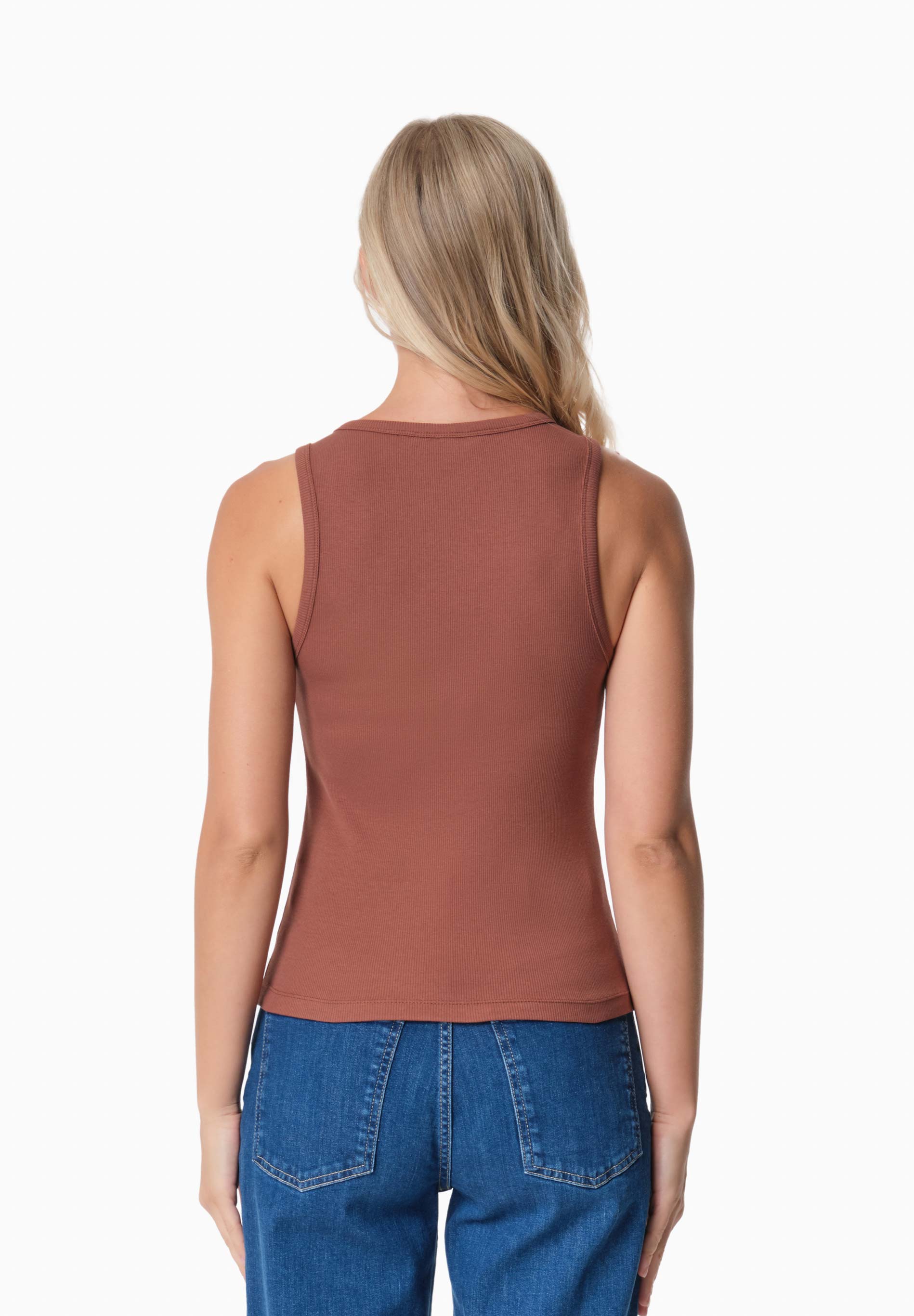 SOFFIA | Rib Top aus Bio-Baumwolle