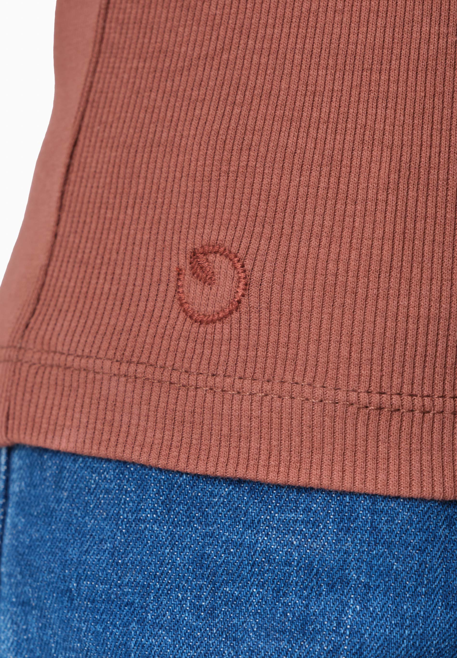 SOFFIA | Rib Top aus Bio-Baumwolle