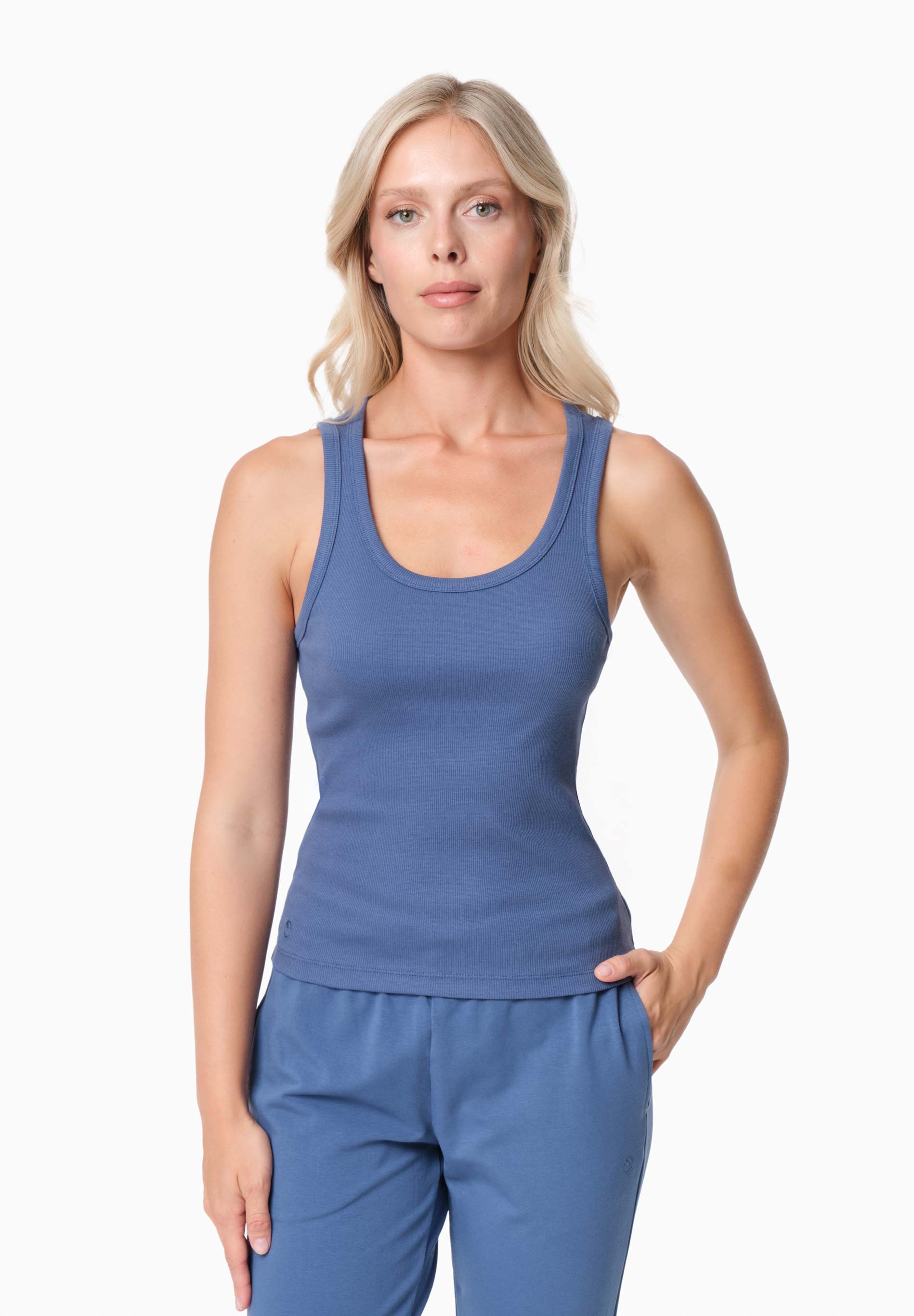 SOFFIA | Rib Top aus Bio-Baumwolle