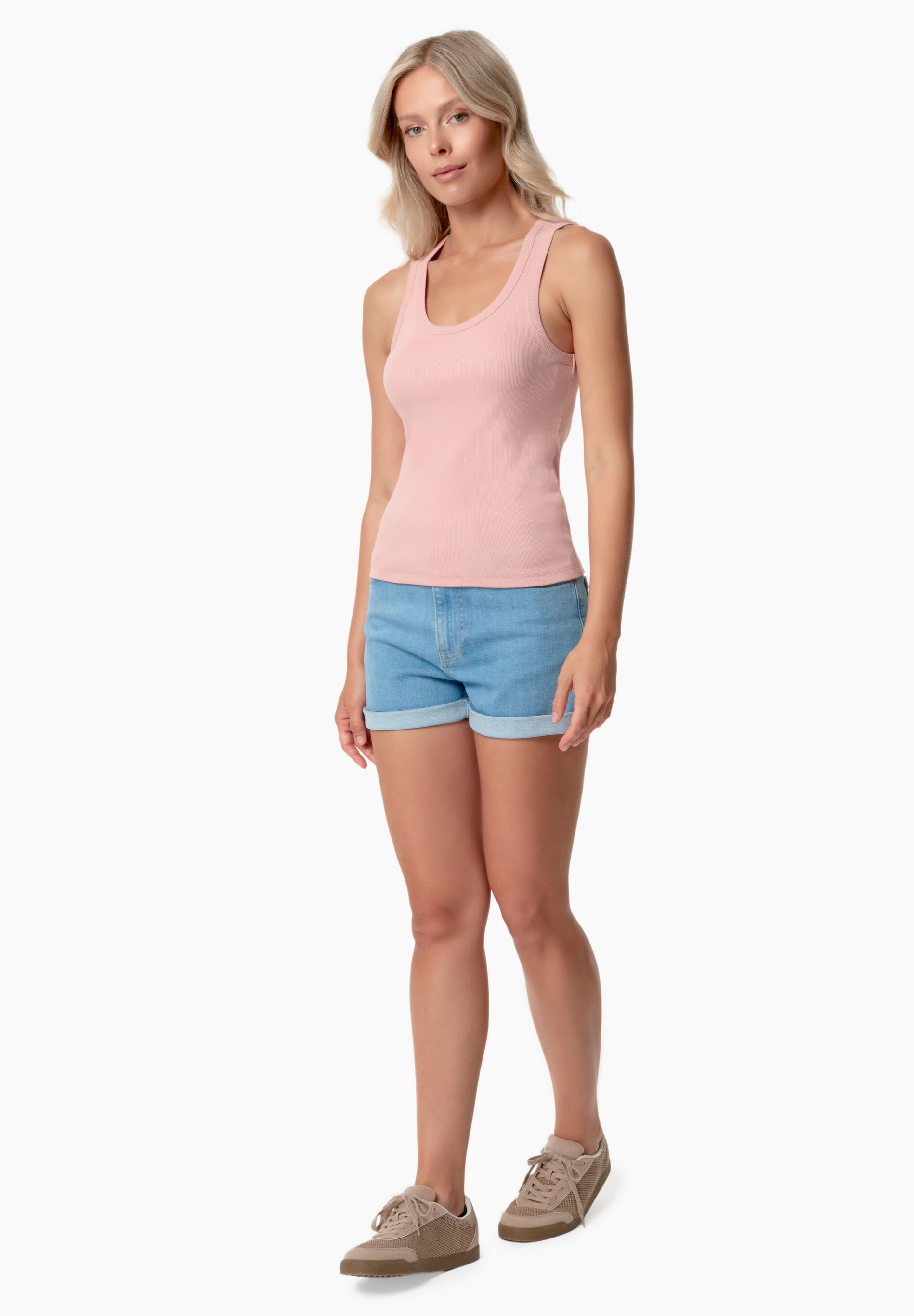 SOFFIA | Rib Top aus Bio-Baumwolle