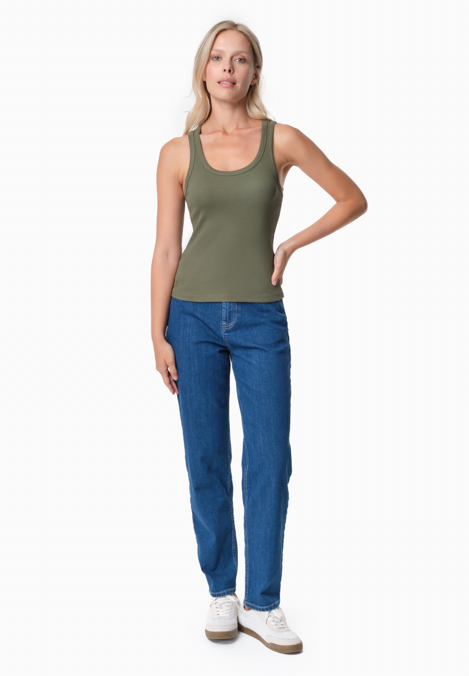 SOFFIA | Rib Top aus Bio-Baumwolle