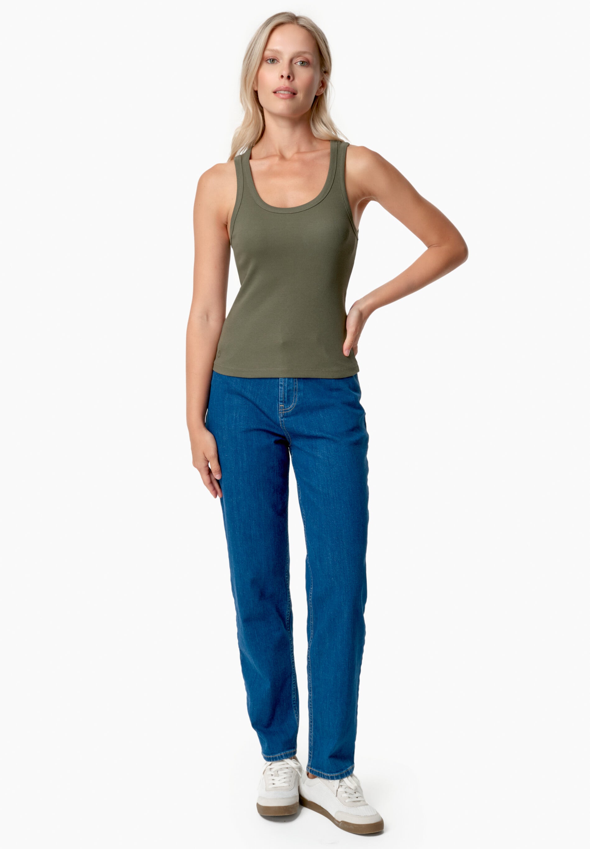 SOFFIA | Rib Top aus Bio-Baumwolle