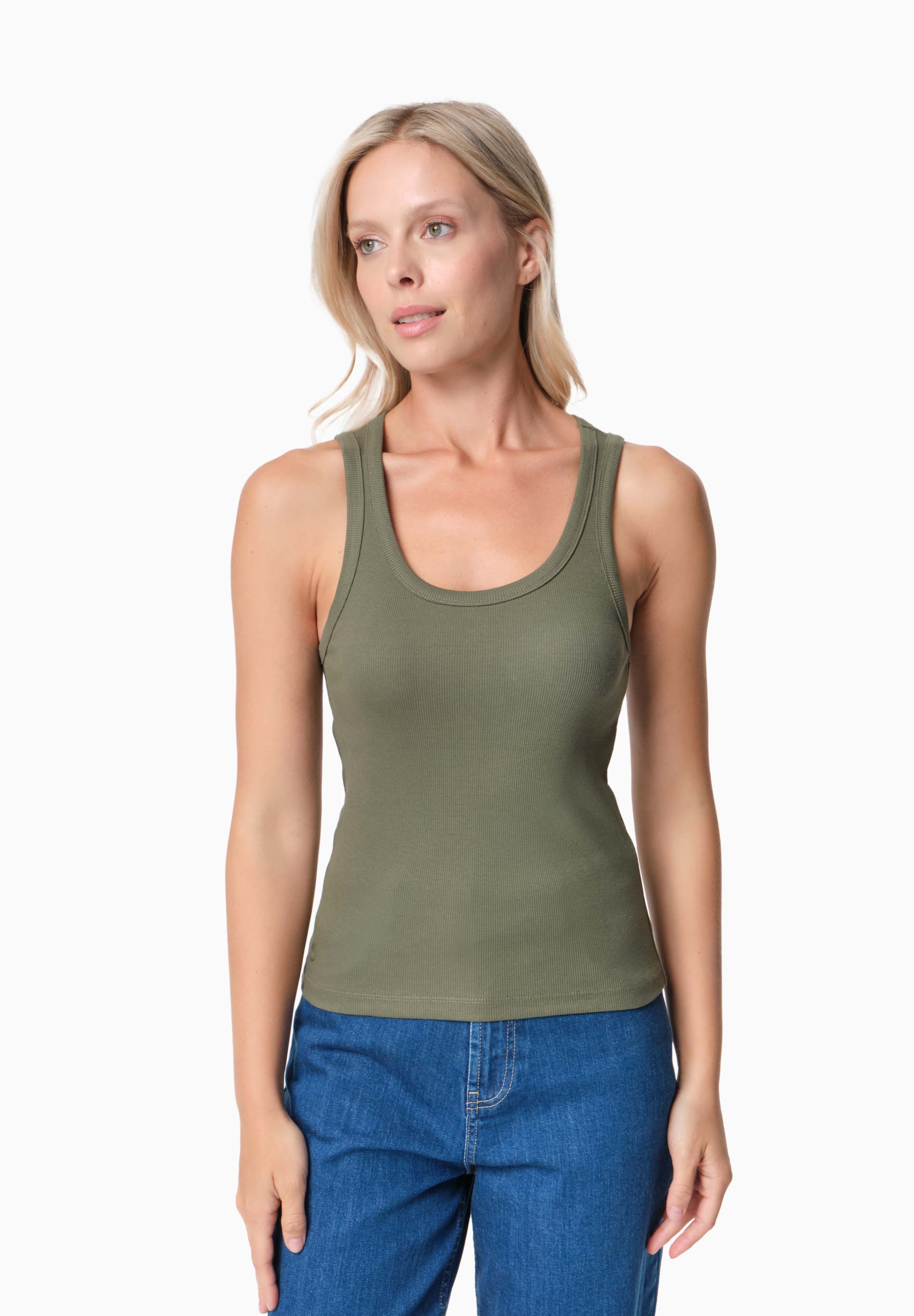 SOFFIA | Rib Top aus Bio-Baumwolle