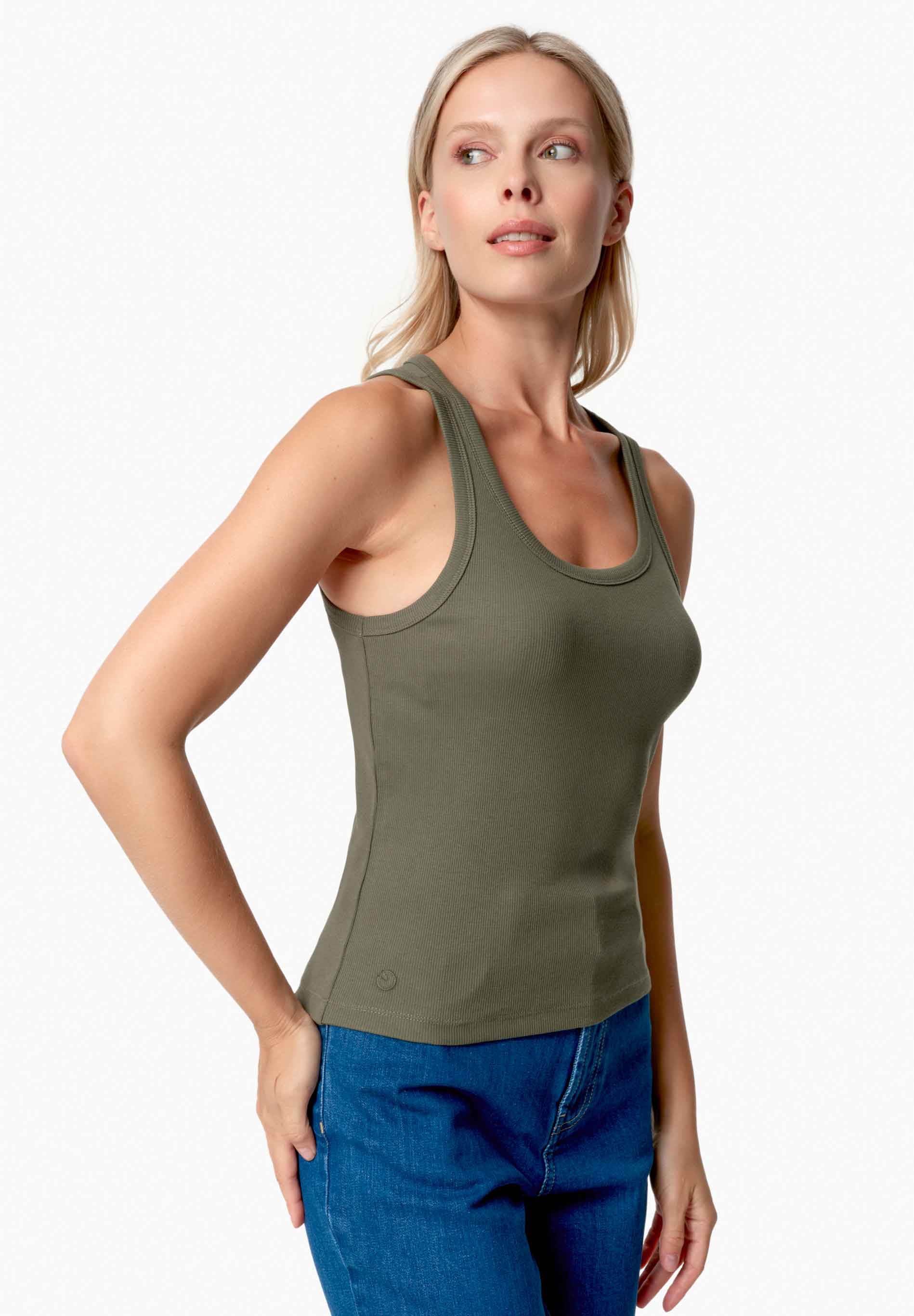 SOFFIA | Rib Top aus Bio-Baumwolle