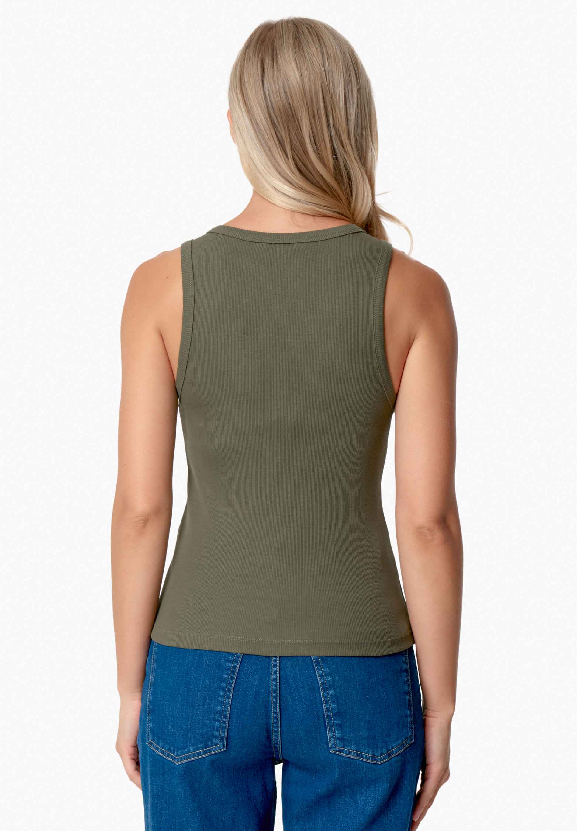 SOFFIA | Rib Top aus Bio-Baumwolle