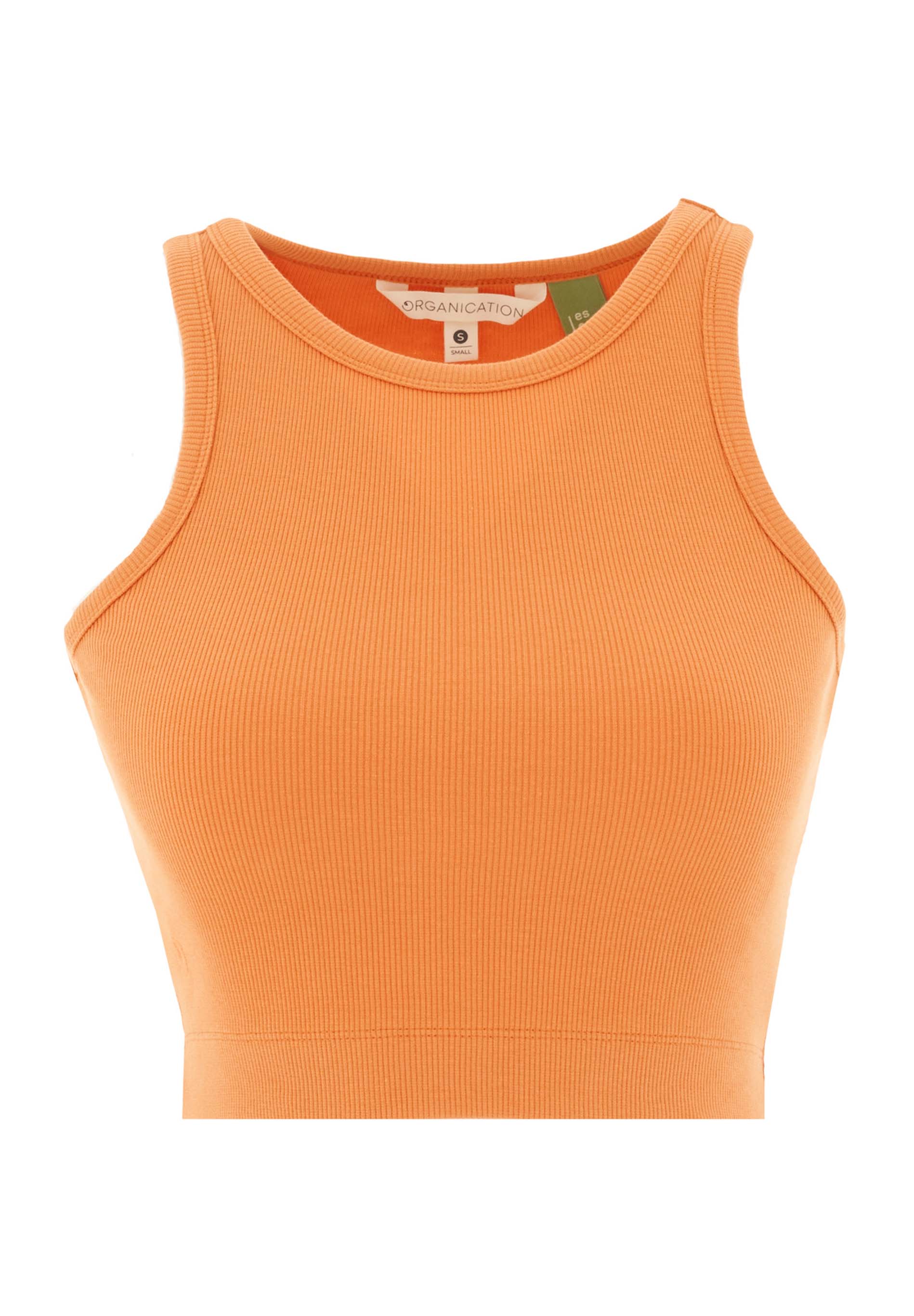 SONNIA | Cropped Rib Top aus Bio-Baumwolle