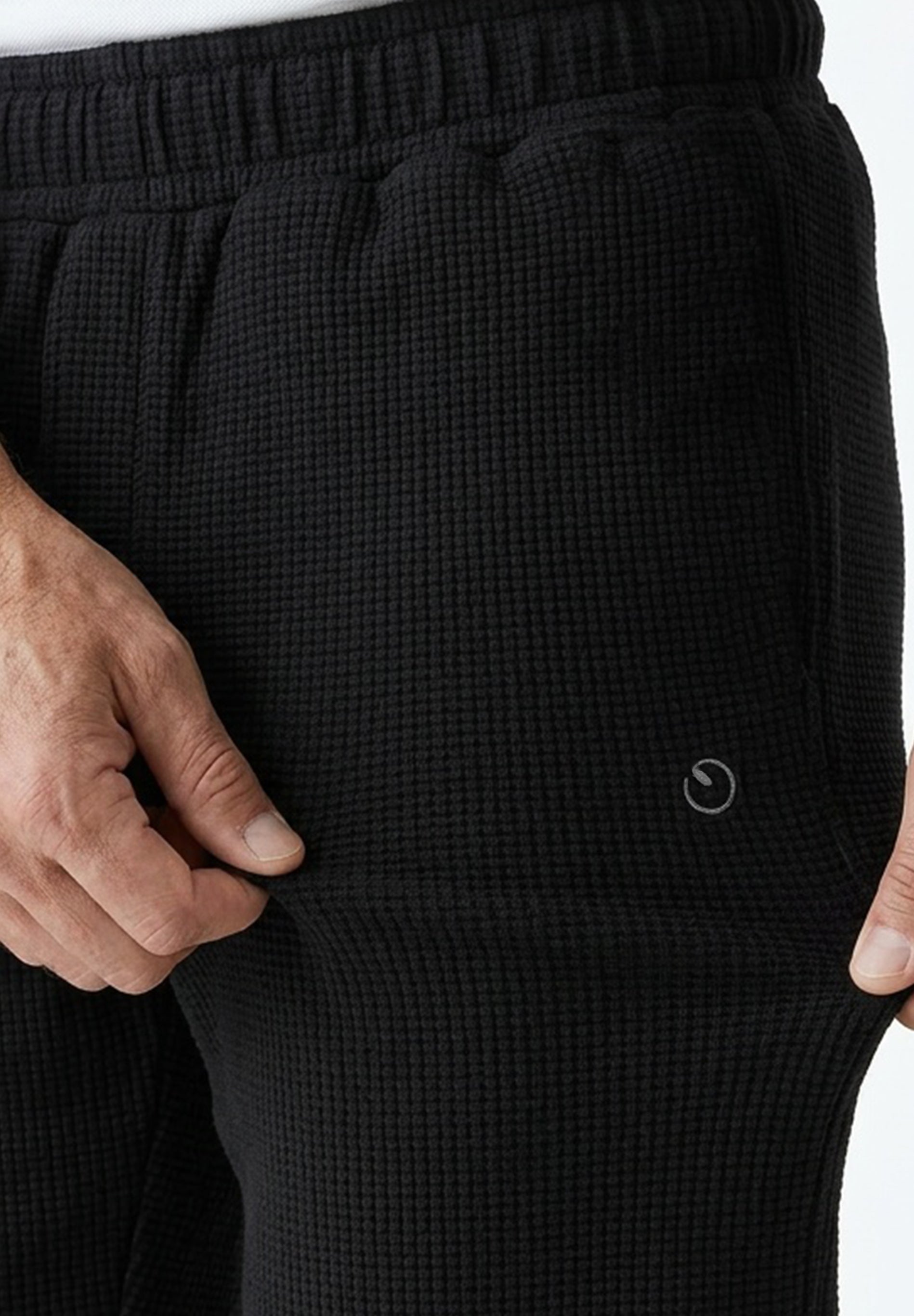 STEVVEN | Waffel-Shorts aus Bio-Baumwolle & recyceltem Polyester