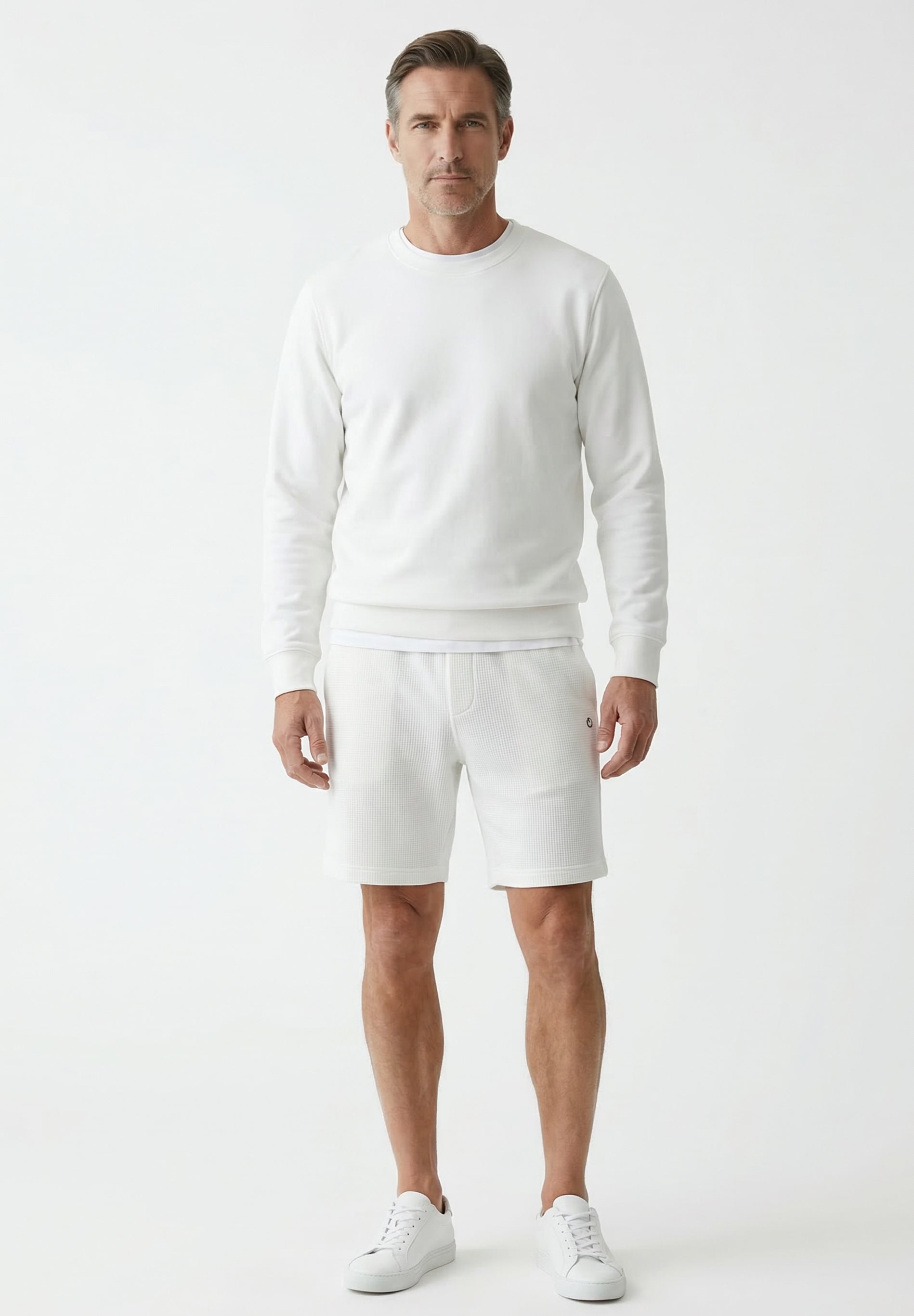 STEVVEN | Waffel-Shorts aus Bio-Baumwolle & recyceltem Polyester