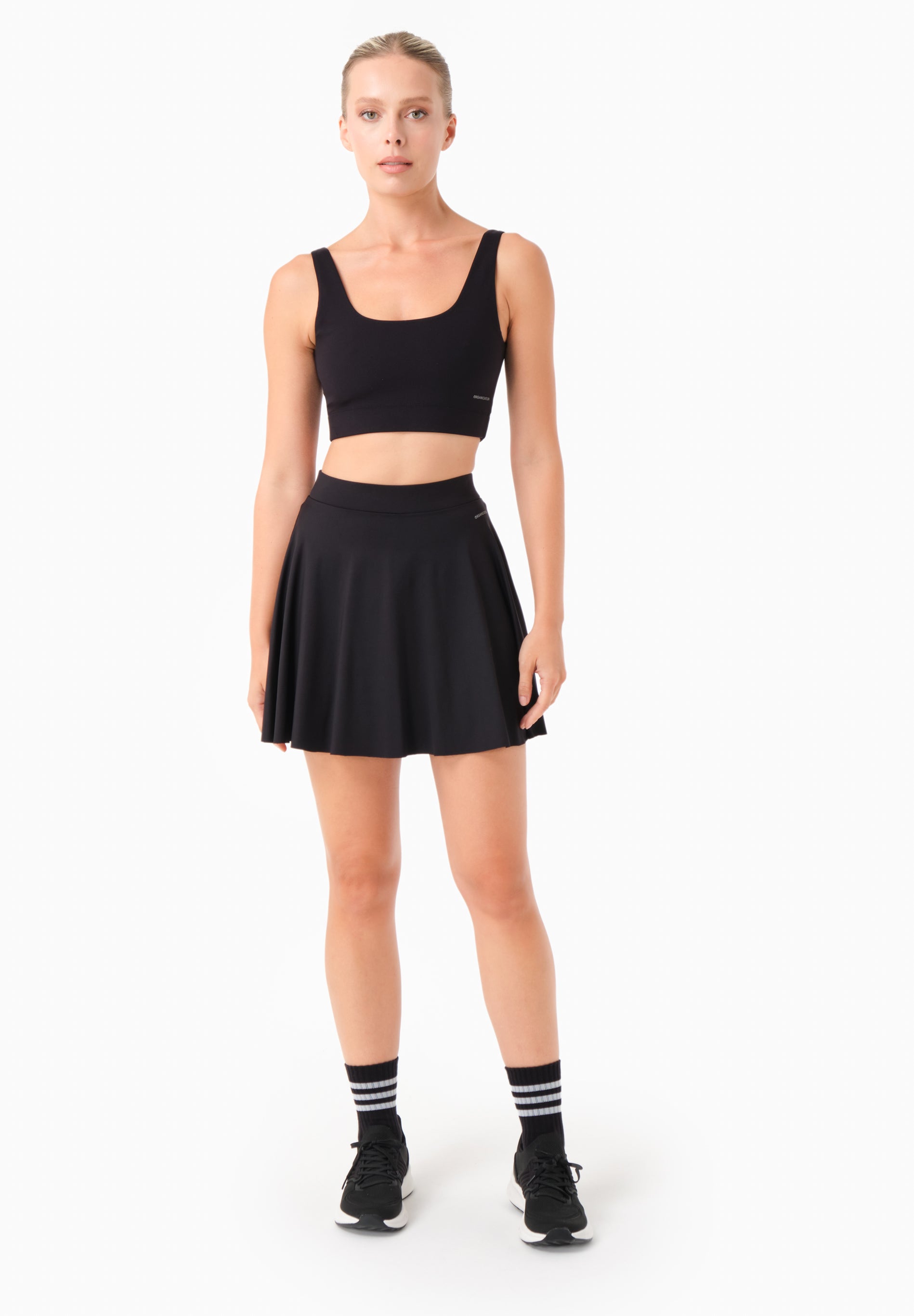 SUMMER | Sport-Skort mit Innenshorts aus recyceltem Polyamid