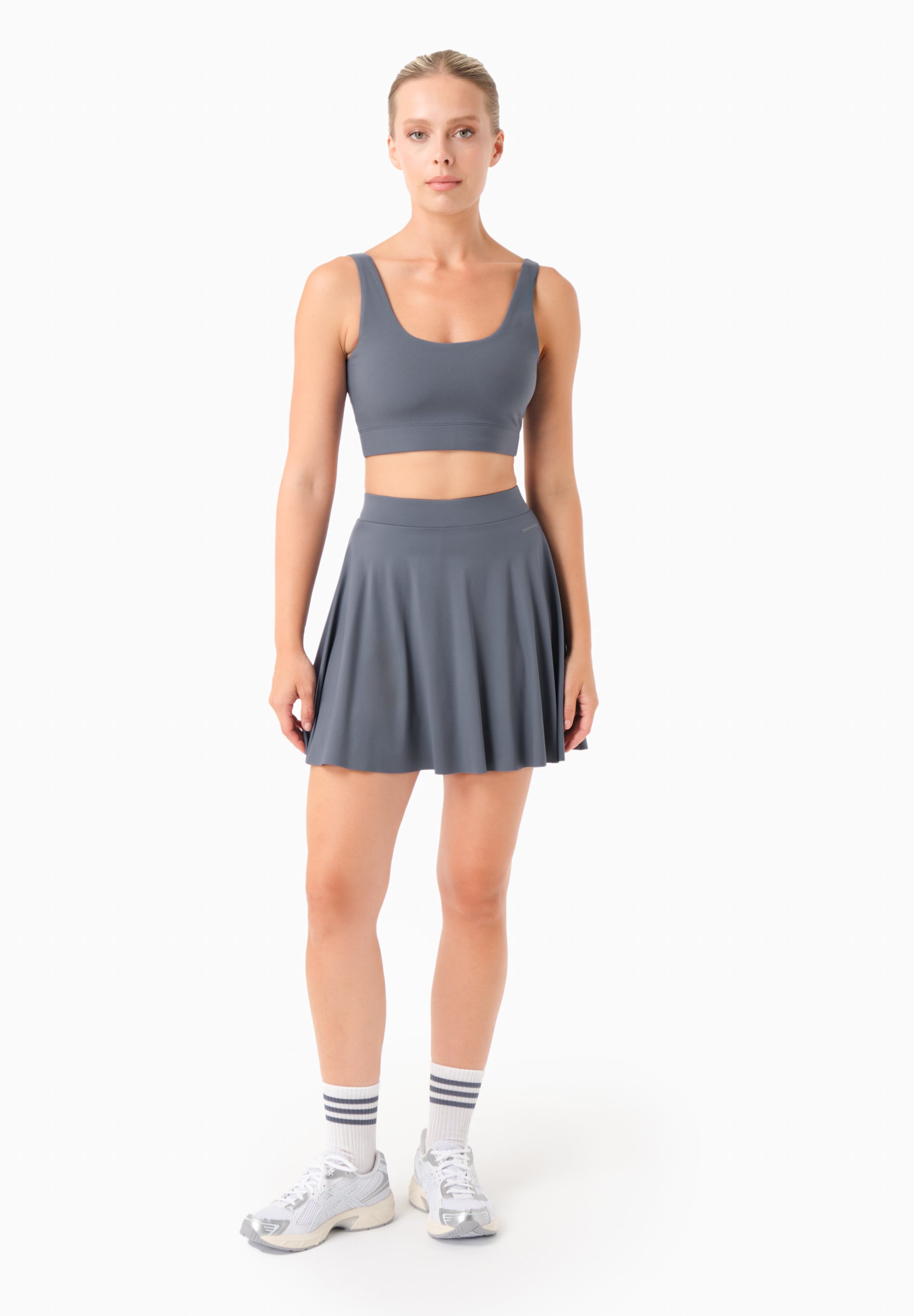 SUMMER | Sport-Skort mit Innenshorts aus recyceltem Polyamid