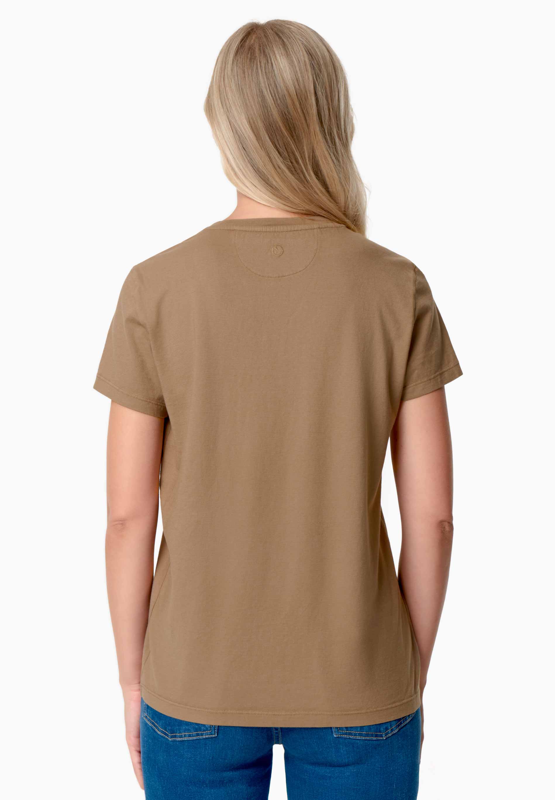 TESSA | Basic T-Shirt aus Bio-Baumwolle mit V-Ausschnitt