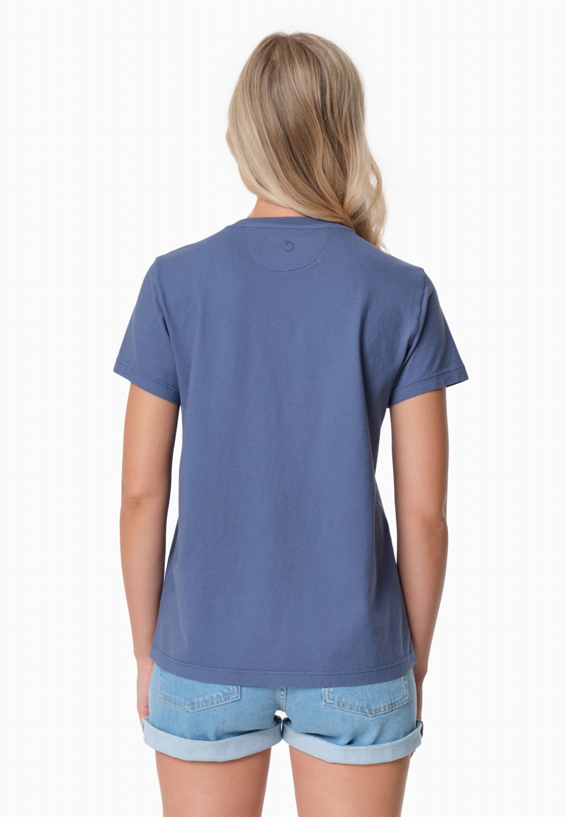 TESSA | Basic T-Shirt aus Bio-Baumwolle mit V-Ausschnitt