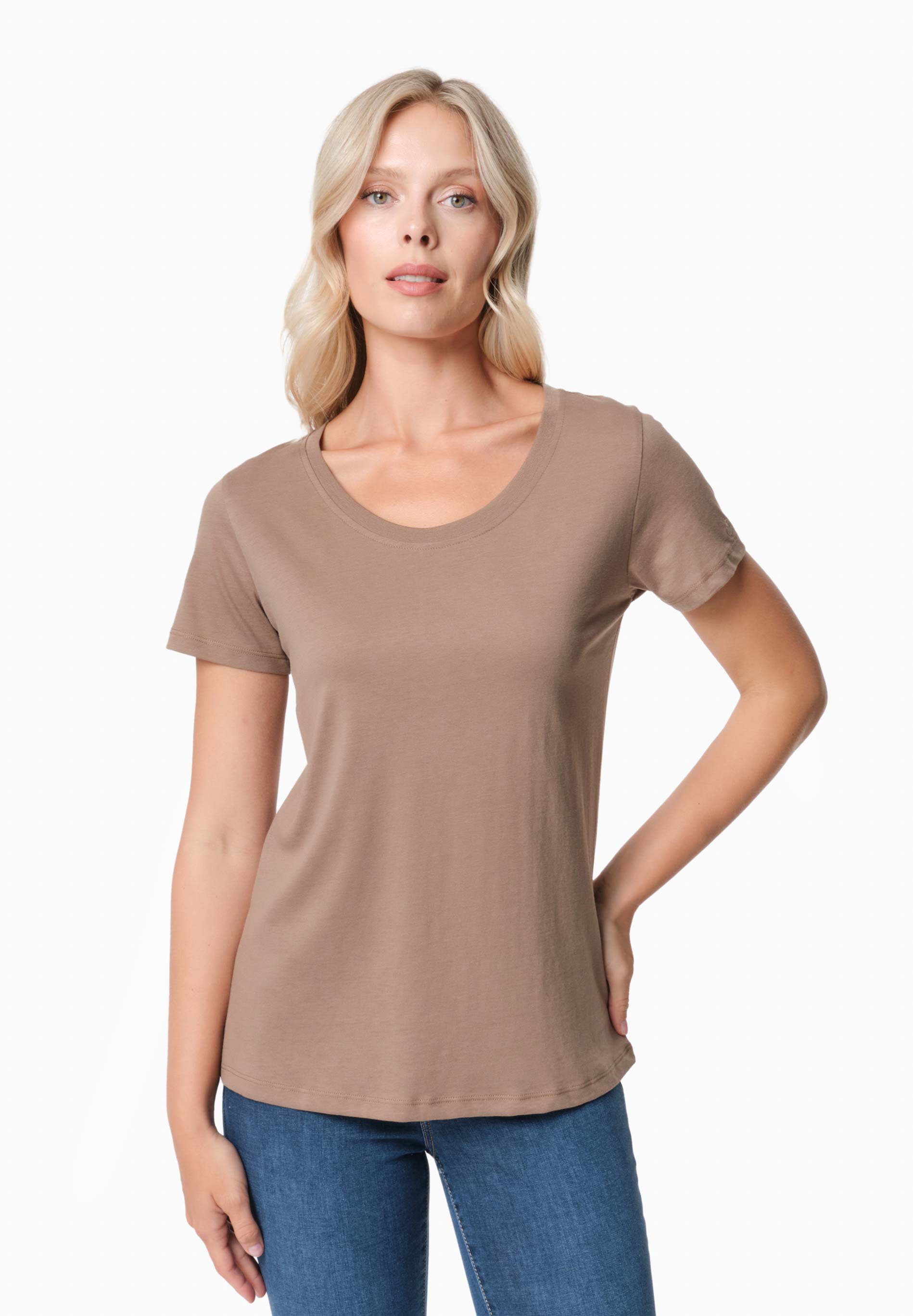 TIJEEN | T-Shirt aus TENCEL™ Modal und Bio-Baumwolle