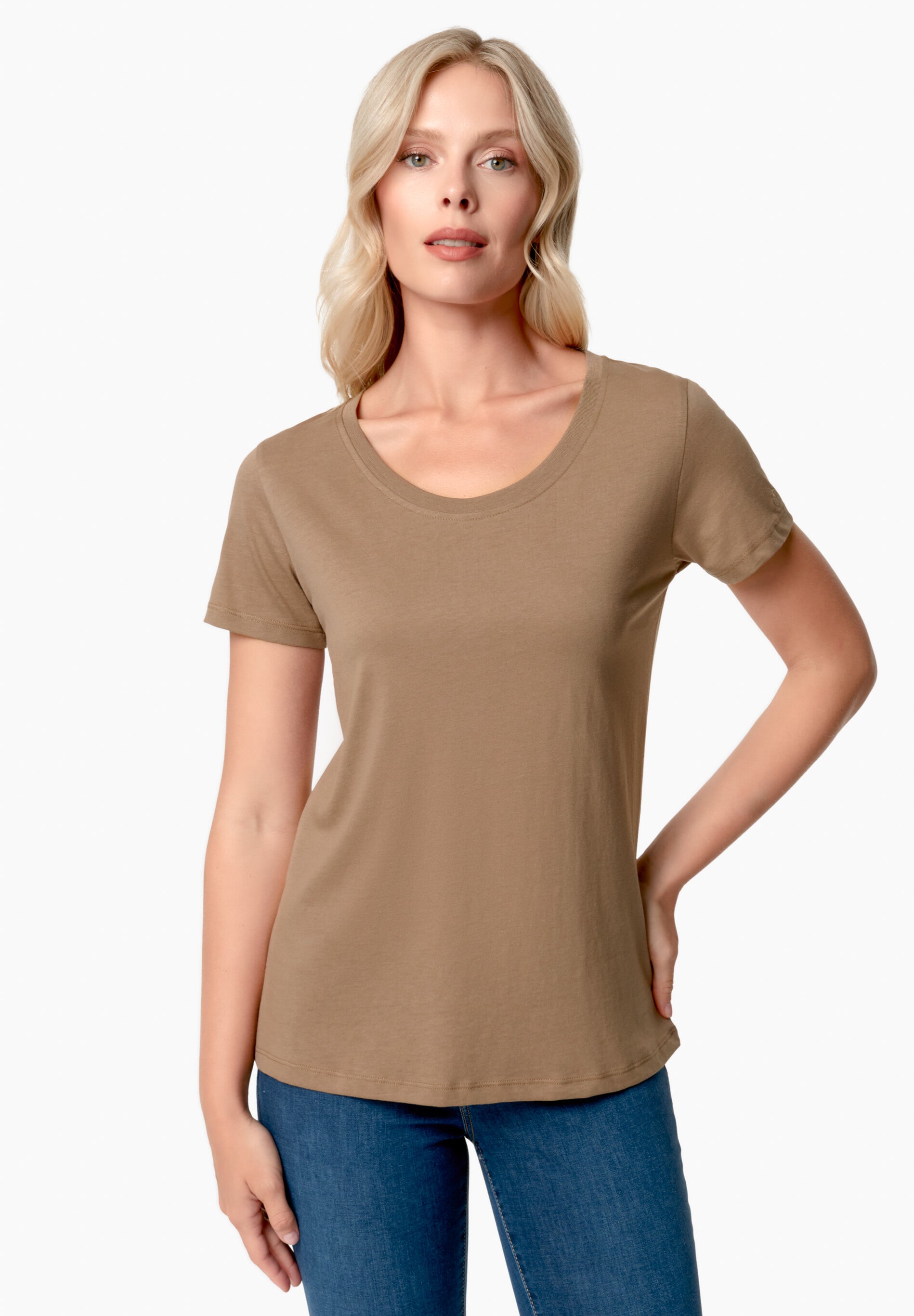 TIJEEN | T-Shirt aus TENCEL™ Modal und Bio-Baumwolle