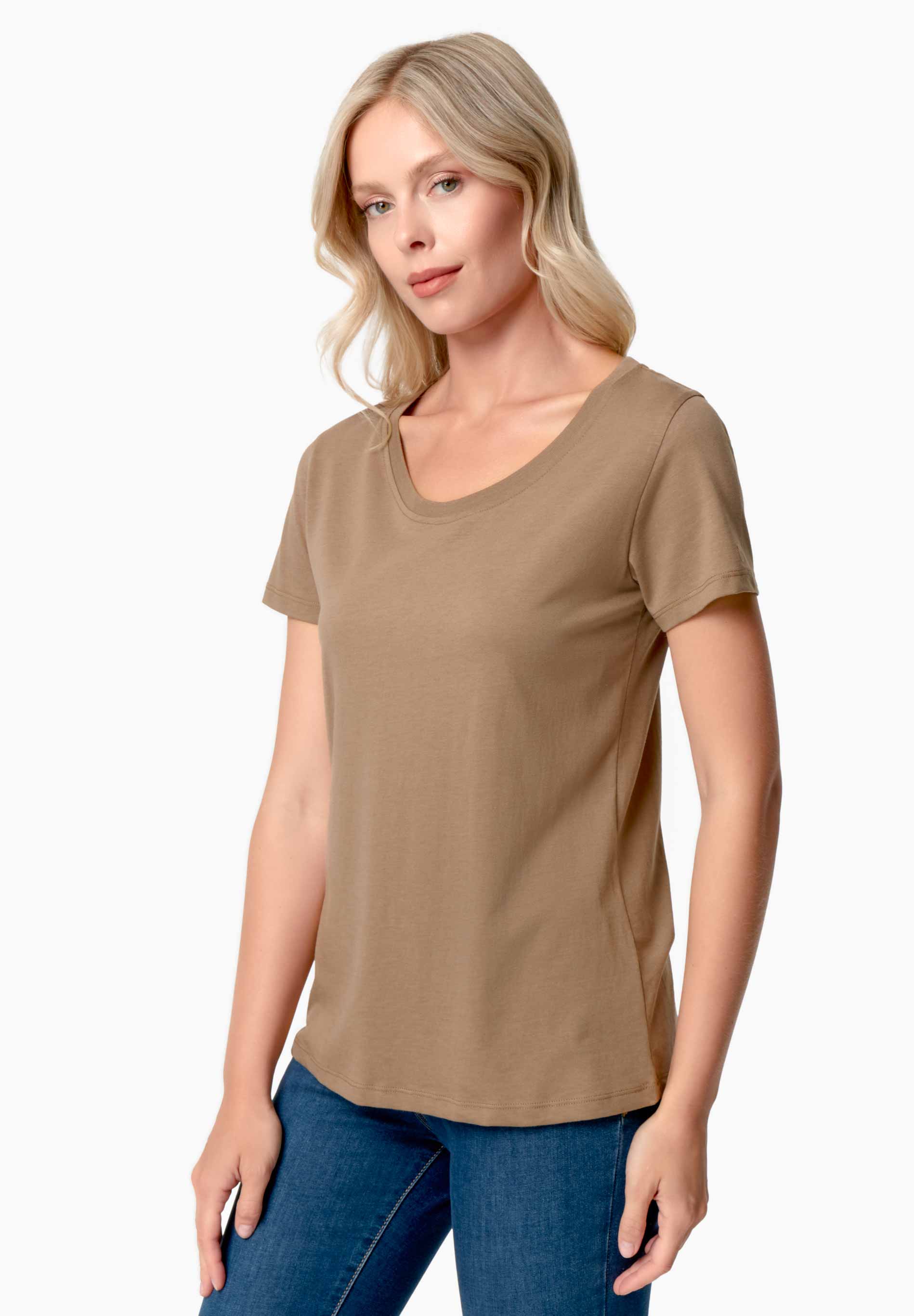 TIJEEN | T-Shirt aus TENCEL™ Modal und Bio-Baumwolle