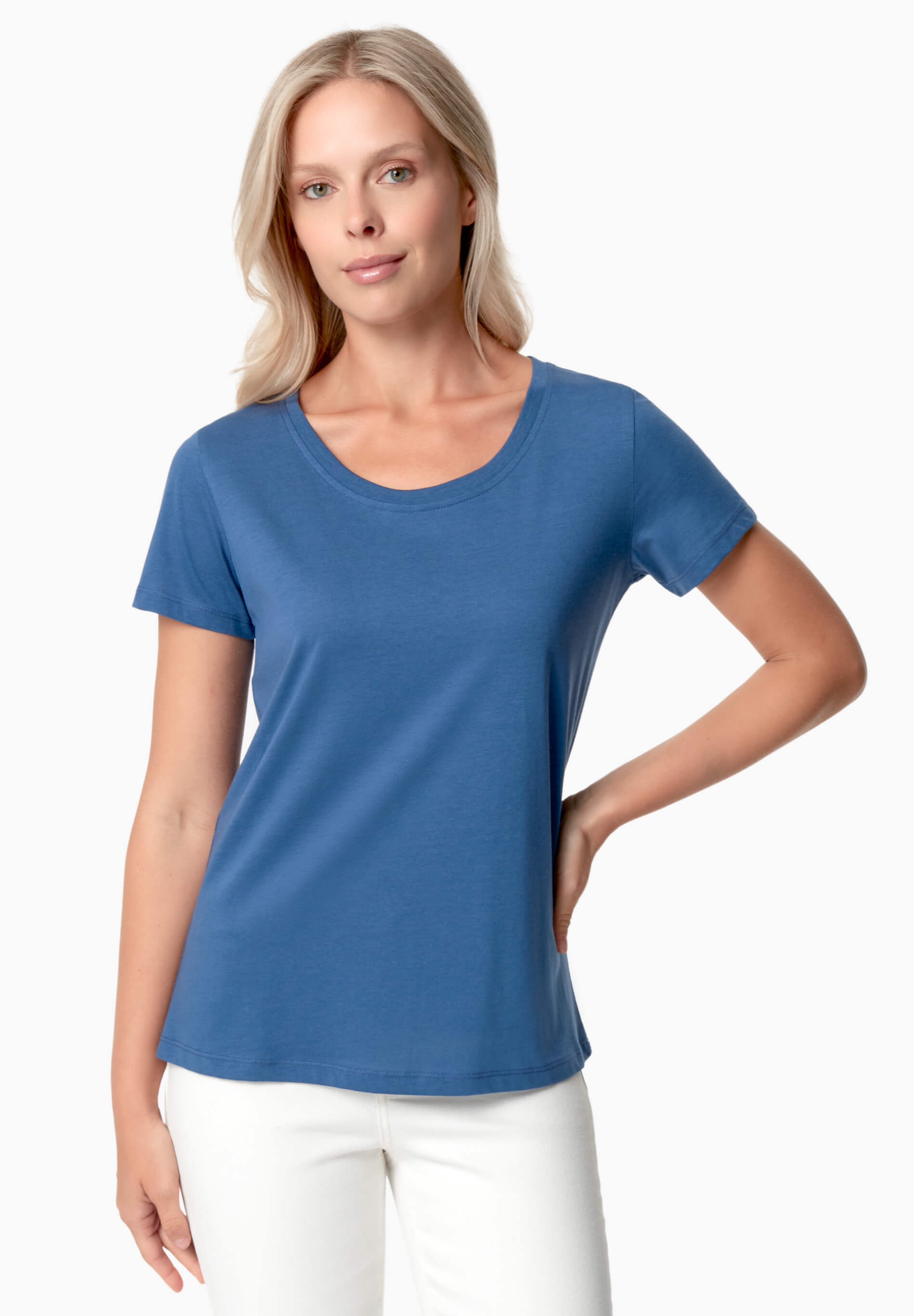 TIJEEN | T-Shirt aus TENCEL™ Modal und Bio-Baumwolle