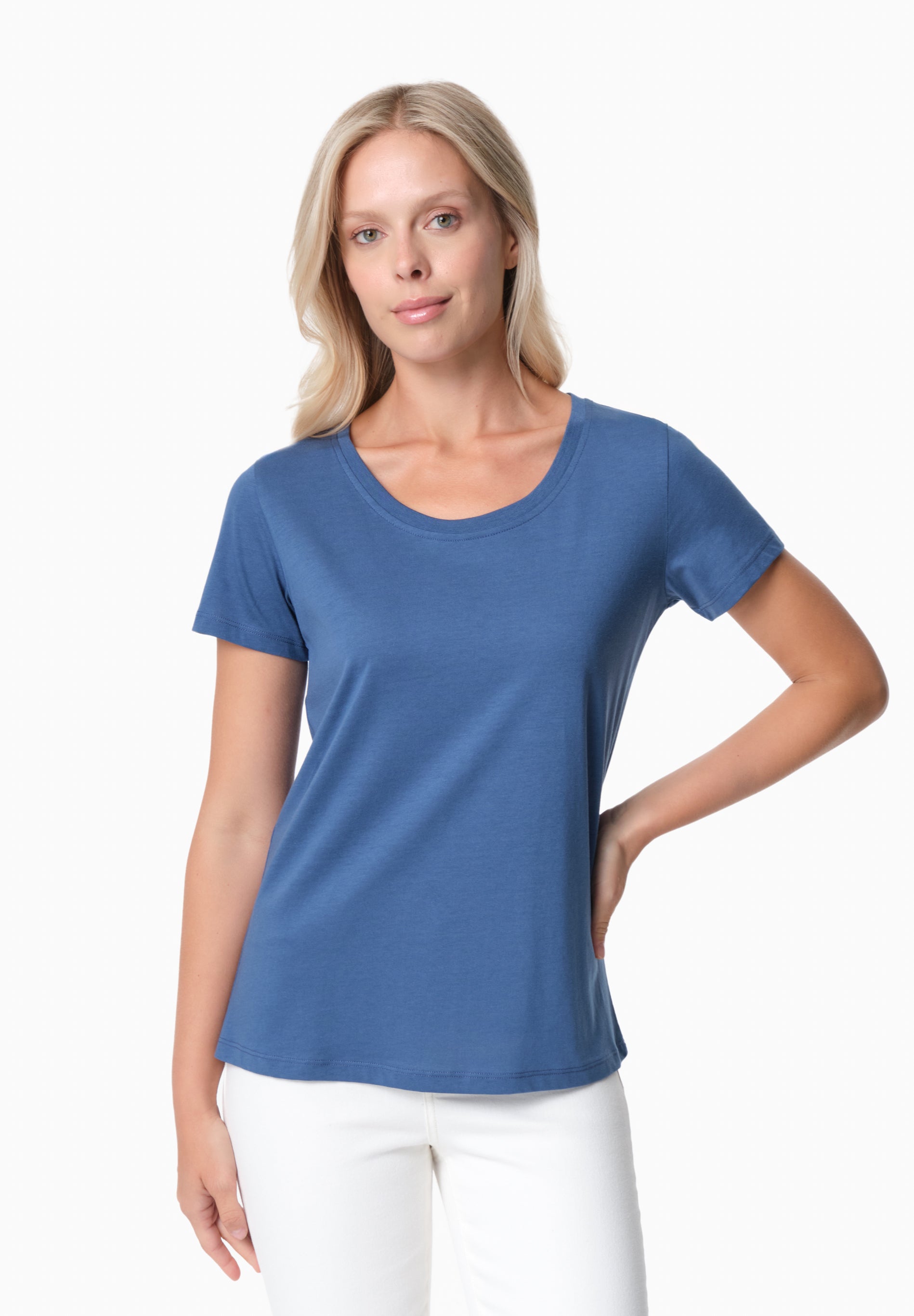 TIJEEN | T-Shirt aus TENCEL™ Modal und Bio-Baumwolle