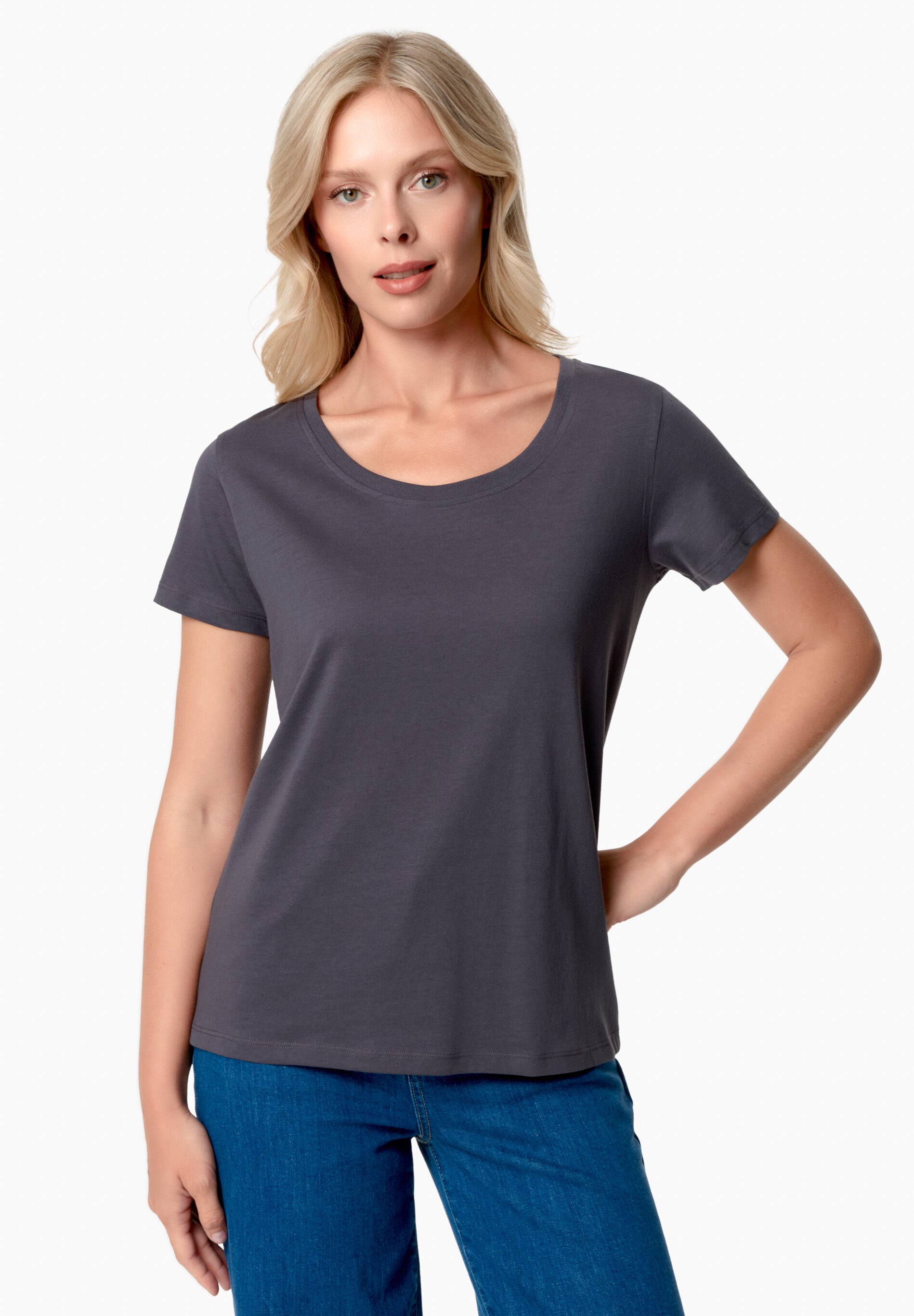 TIJEEN | T-Shirt aus TENCEL™ Modal und Bio-Baumwolle
