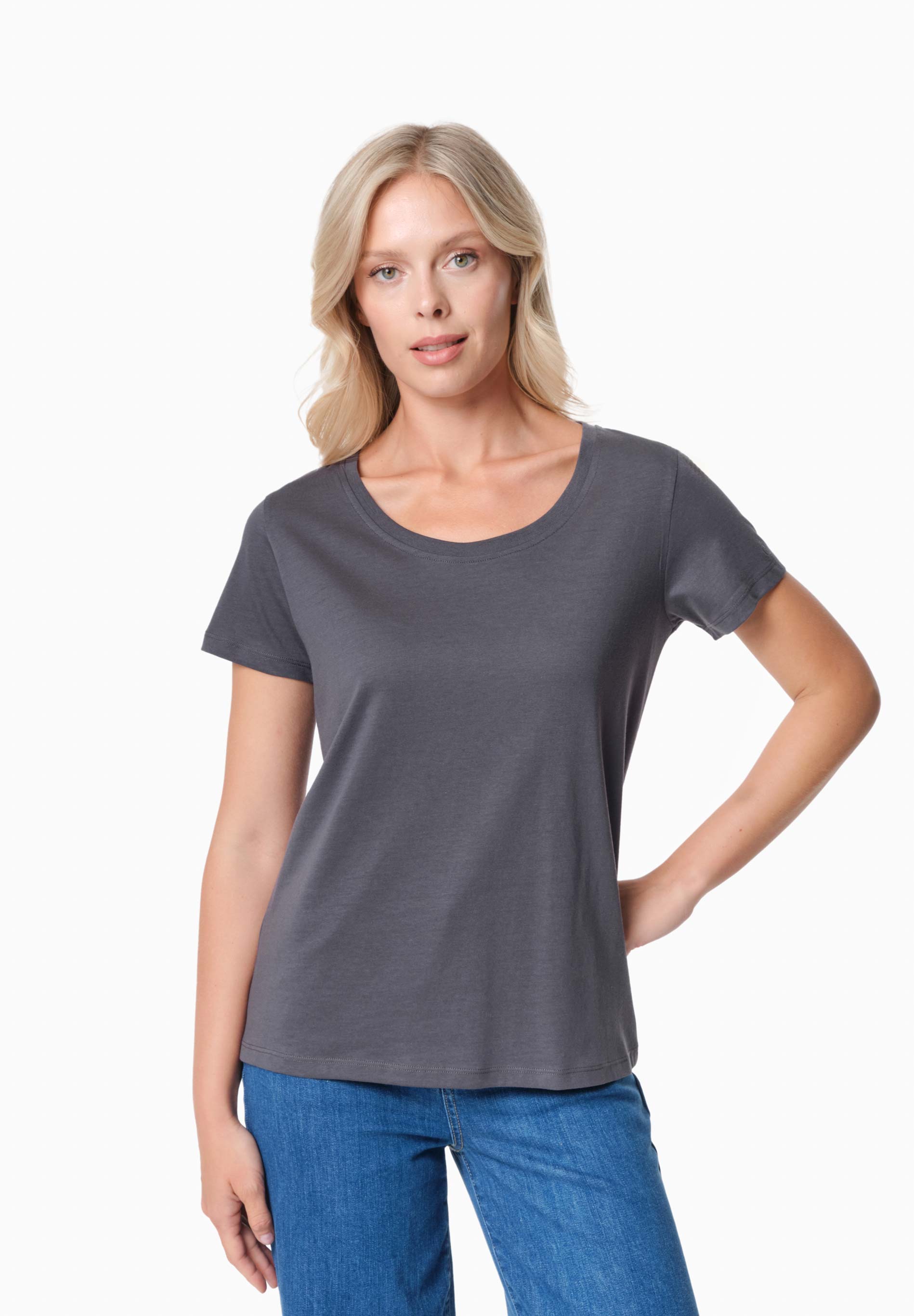 TIJEEN | T-Shirt aus TENCEL™ Modal und Bio-Baumwolle