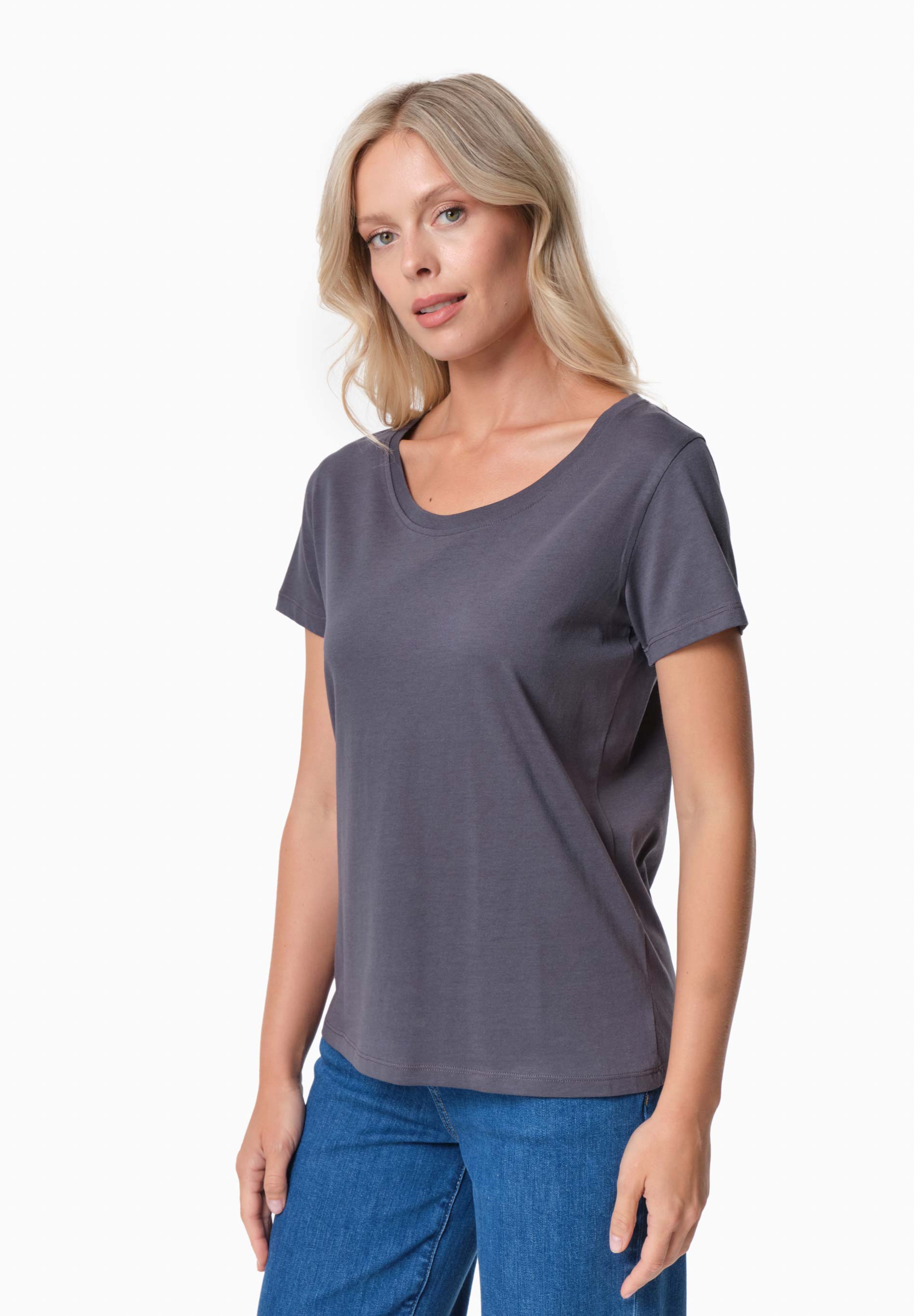 TIJEEN | T-Shirt aus TENCEL™ Modal und Bio-Baumwolle