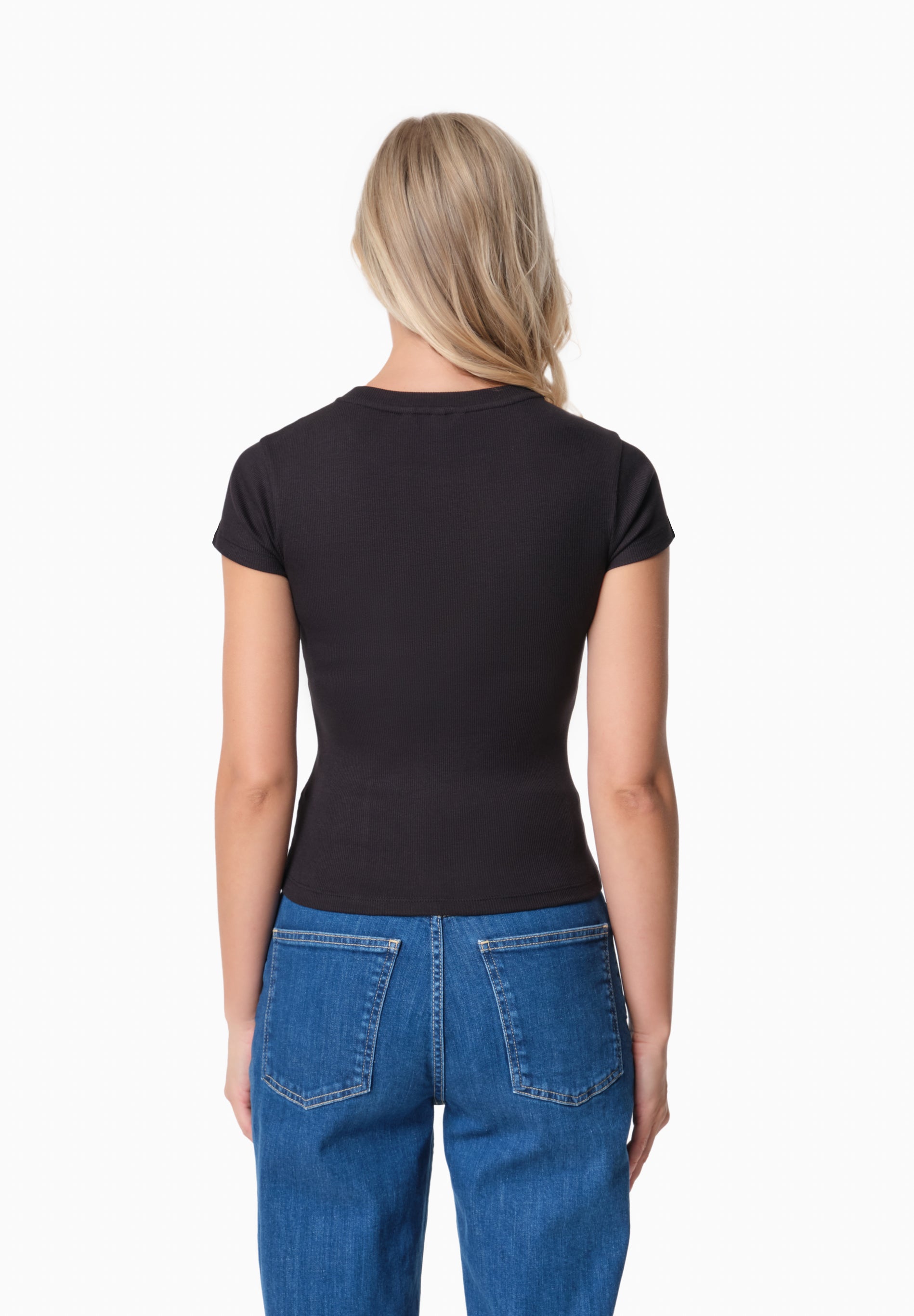 TILLDA | Rib T-Shirt aus TENCEL™ Modal und Bio-Baumwolle