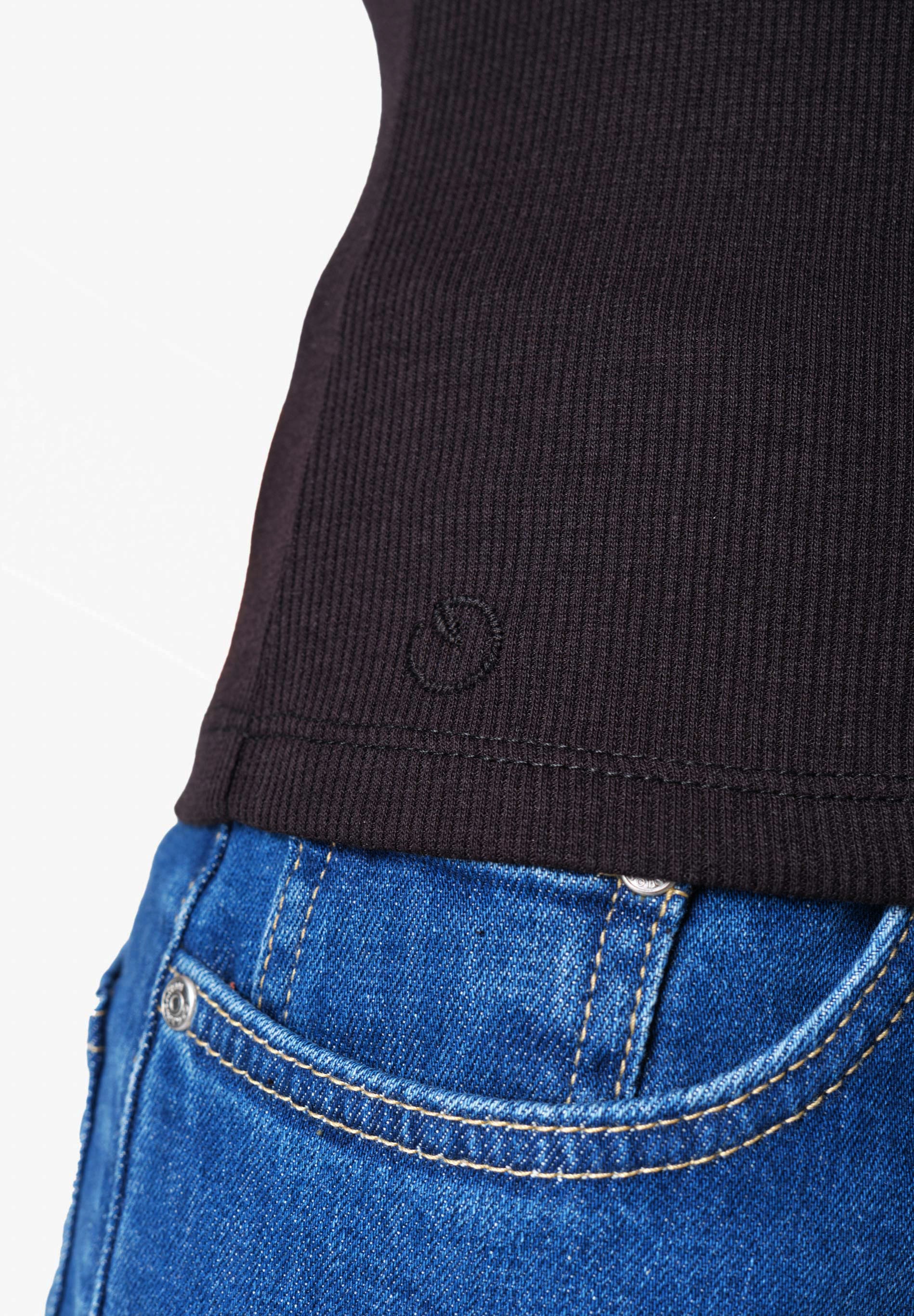 TILLDA | Rib T-Shirt aus TENCEL™ Modal und Bio-Baumwolle