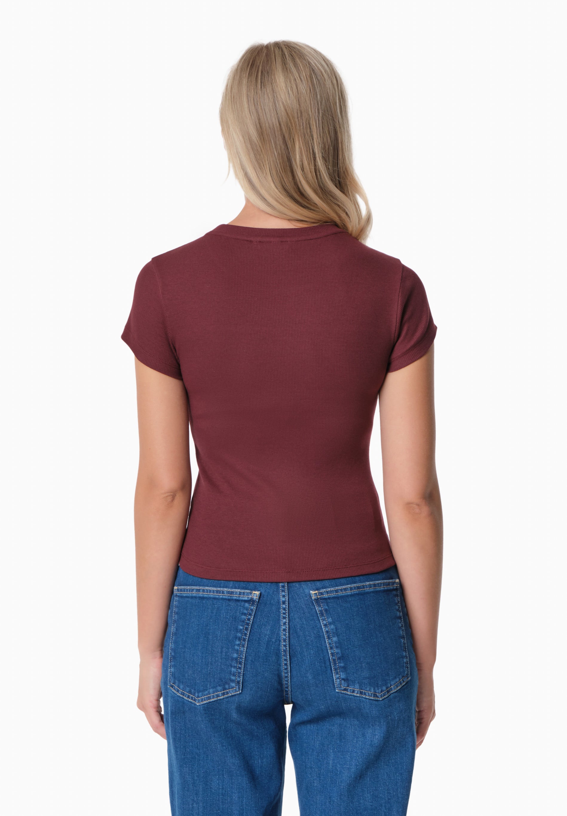 TILLDA | Rib T-Shirt aus TENCEL™ Modal und Bio-Baumwolle