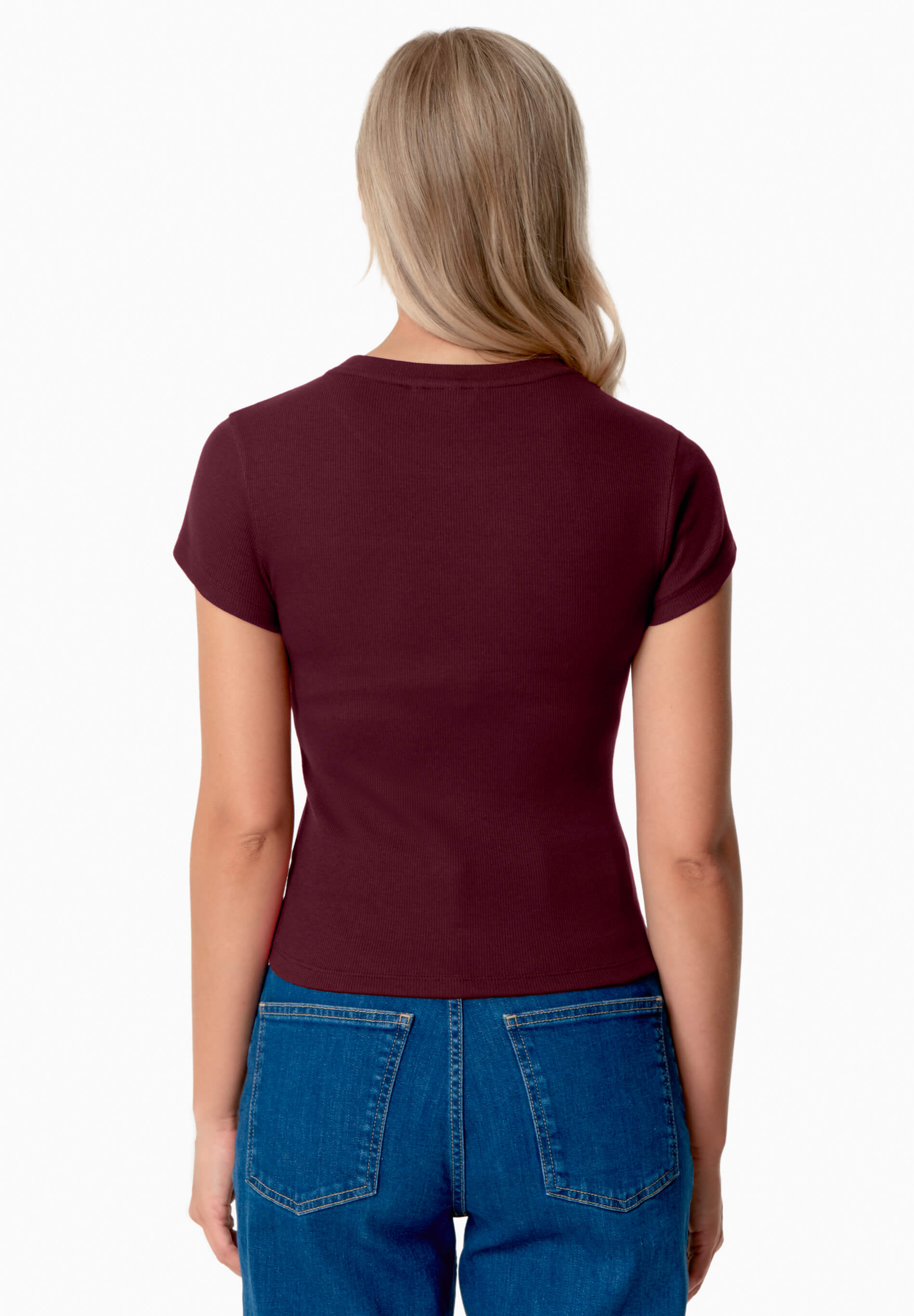 TILLDA | Rib T-Shirt aus TENCEL™ Modal und Bio-Baumwolle