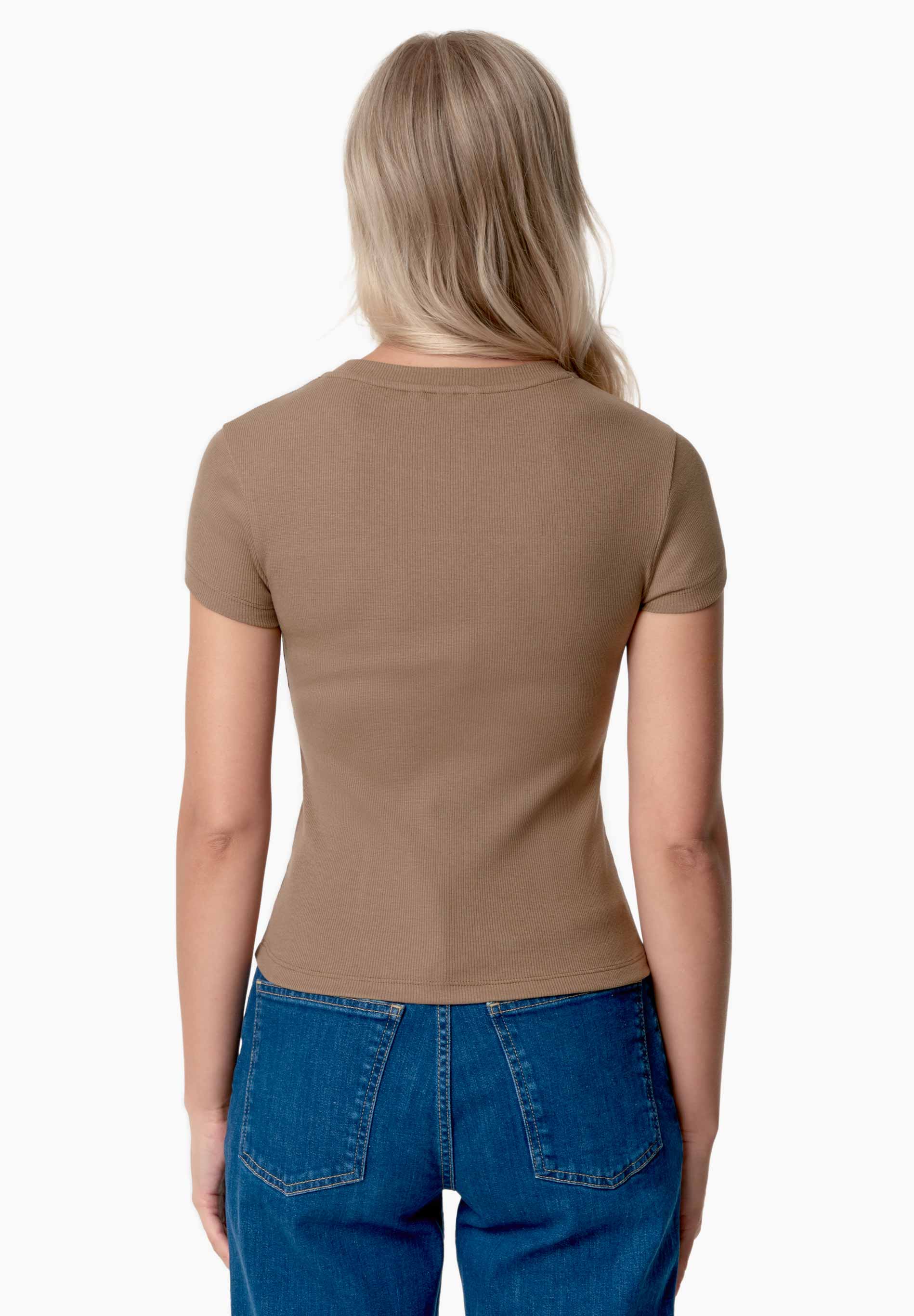 TILLDA | Rib T-Shirt aus TENCEL™ Modal und Bio-Baumwolle