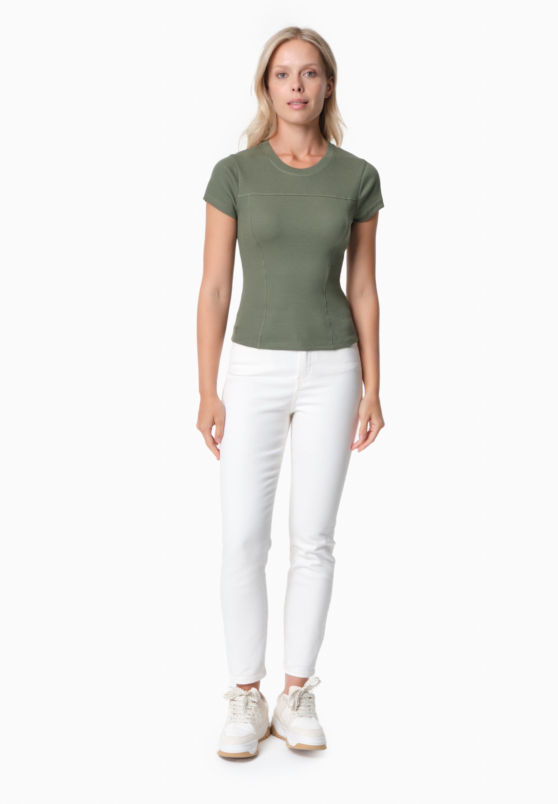 TILLDA | Rib T-Shirt aus TENCEL™ Modal und Bio-Baumwolle