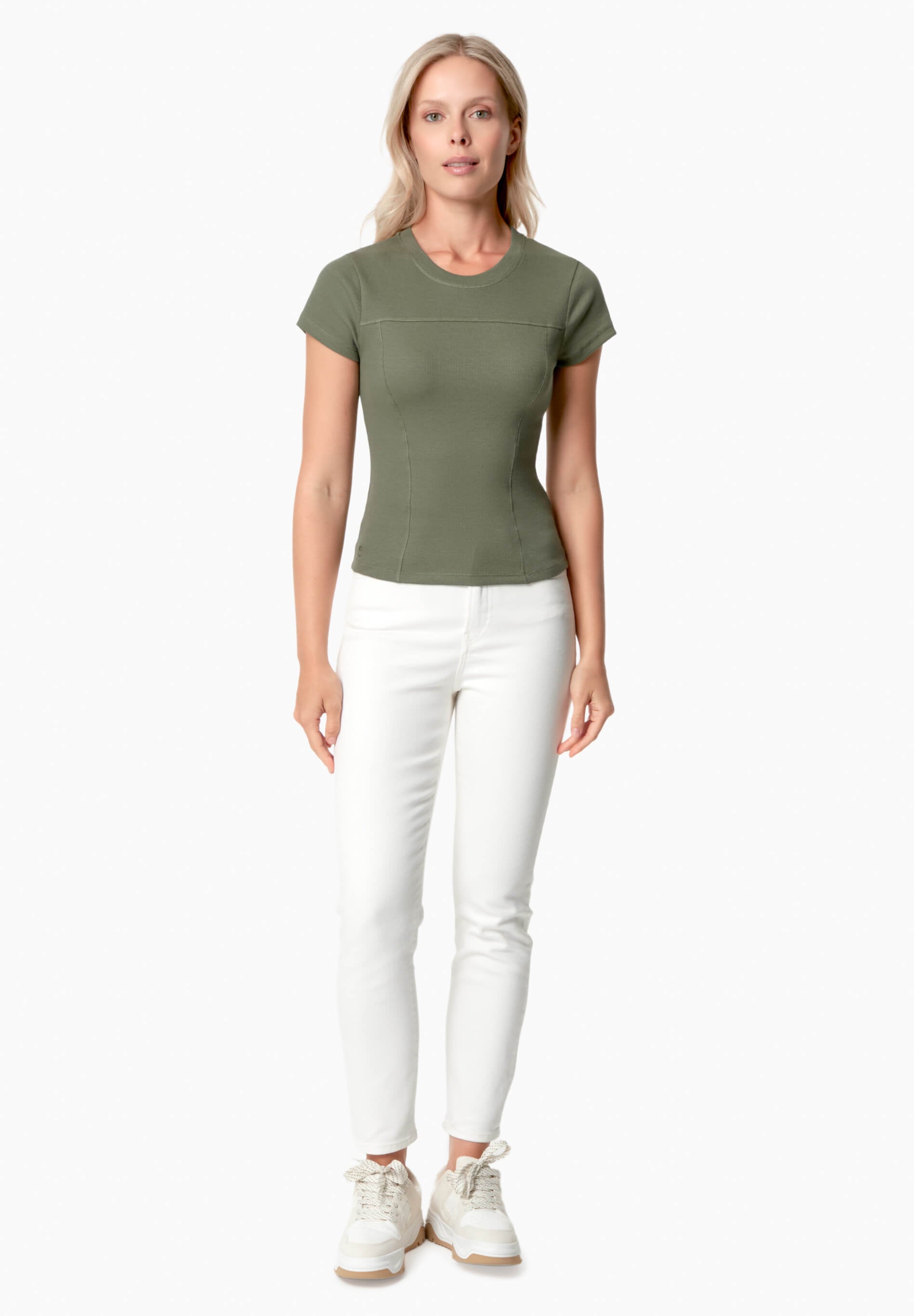 TILLDA | Rib T-Shirt aus TENCEL™ Modal und Bio-Baumwolle