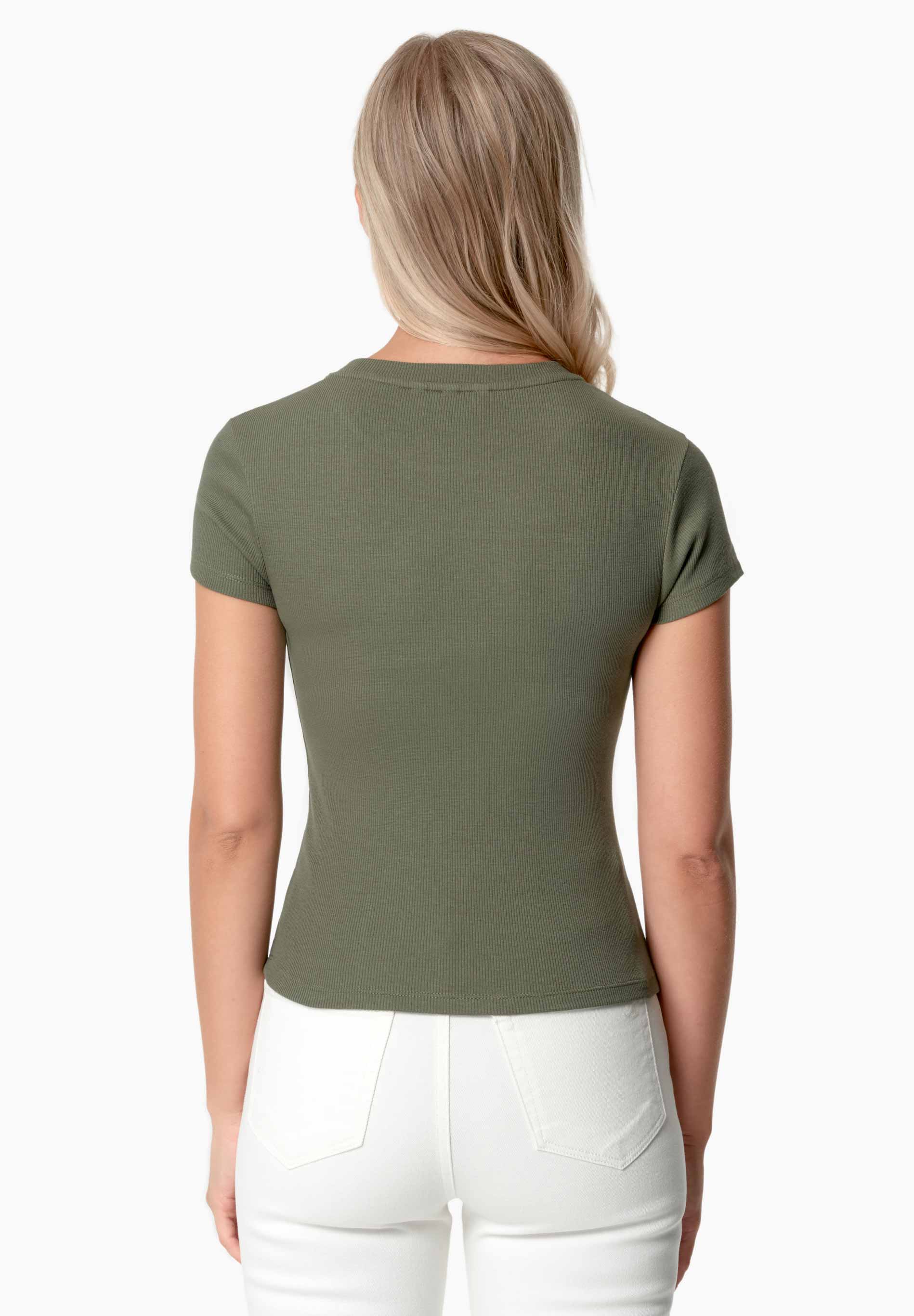 TILLDA | Rib T-Shirt aus TENCEL™ Modal und Bio-Baumwolle