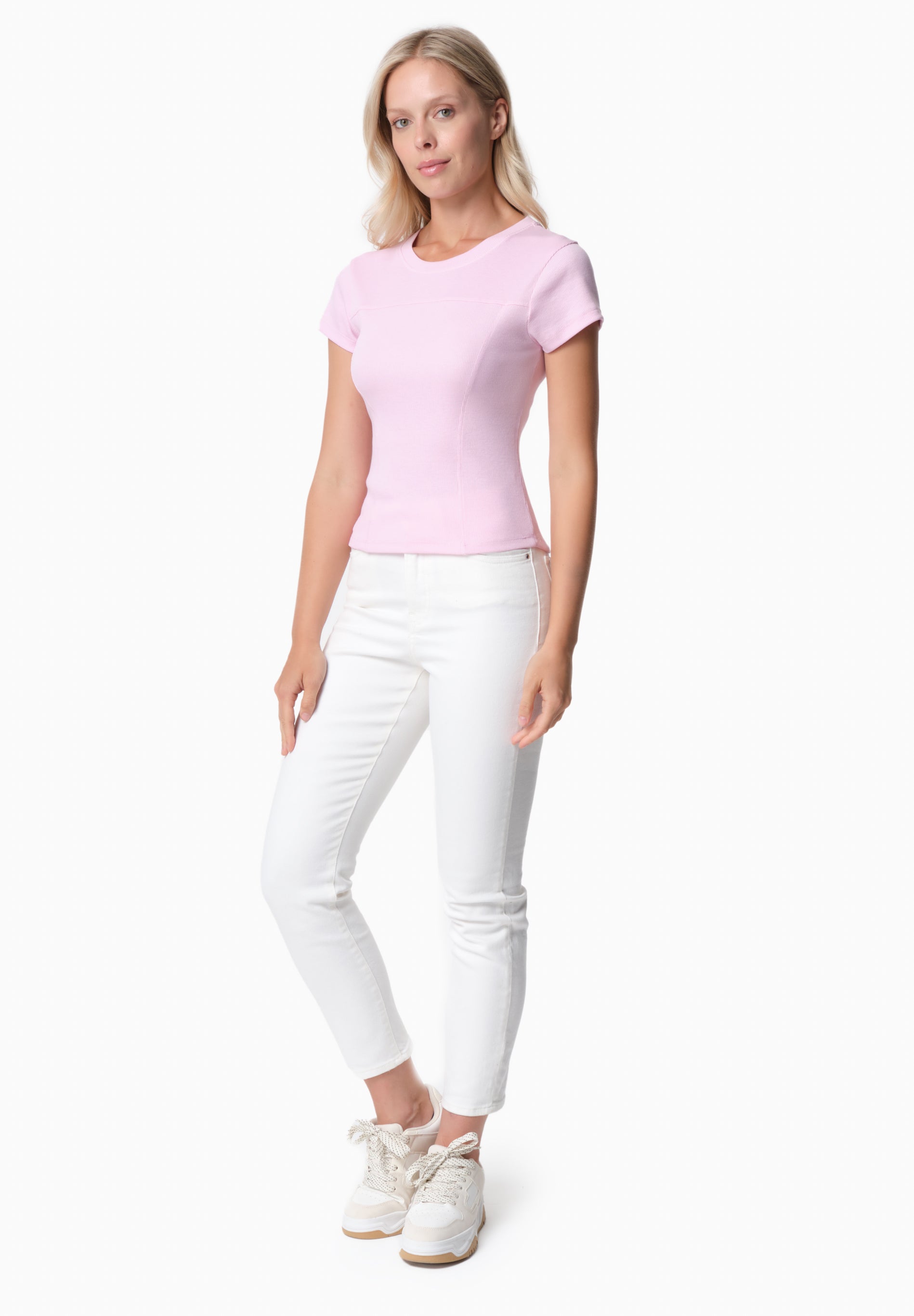 TILLDA | Rib T-Shirt aus TENCEL™ Modal und Bio-Baumwolle