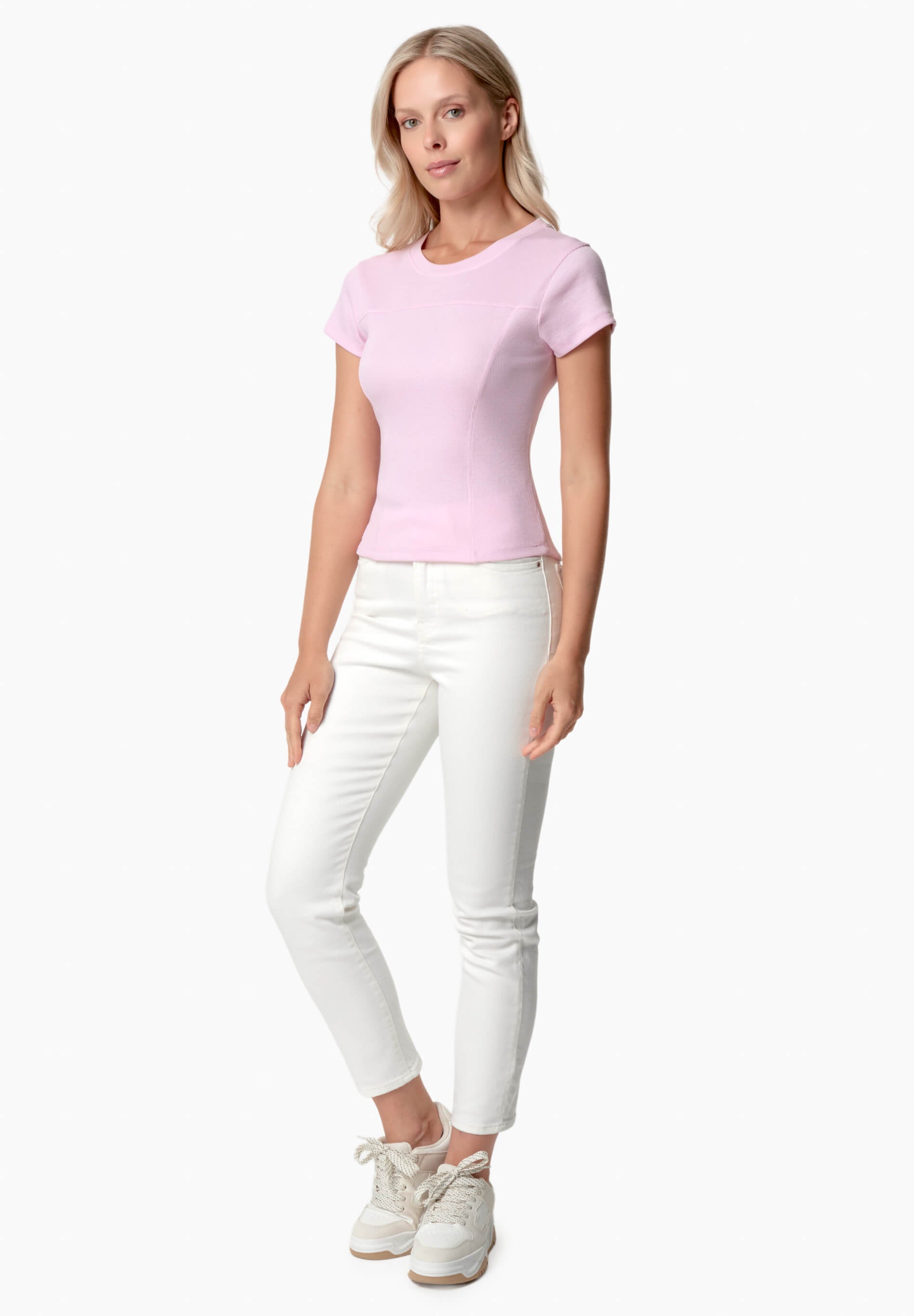 TILLDA | Rib T-Shirt aus TENCEL™ Modal und Bio-Baumwolle