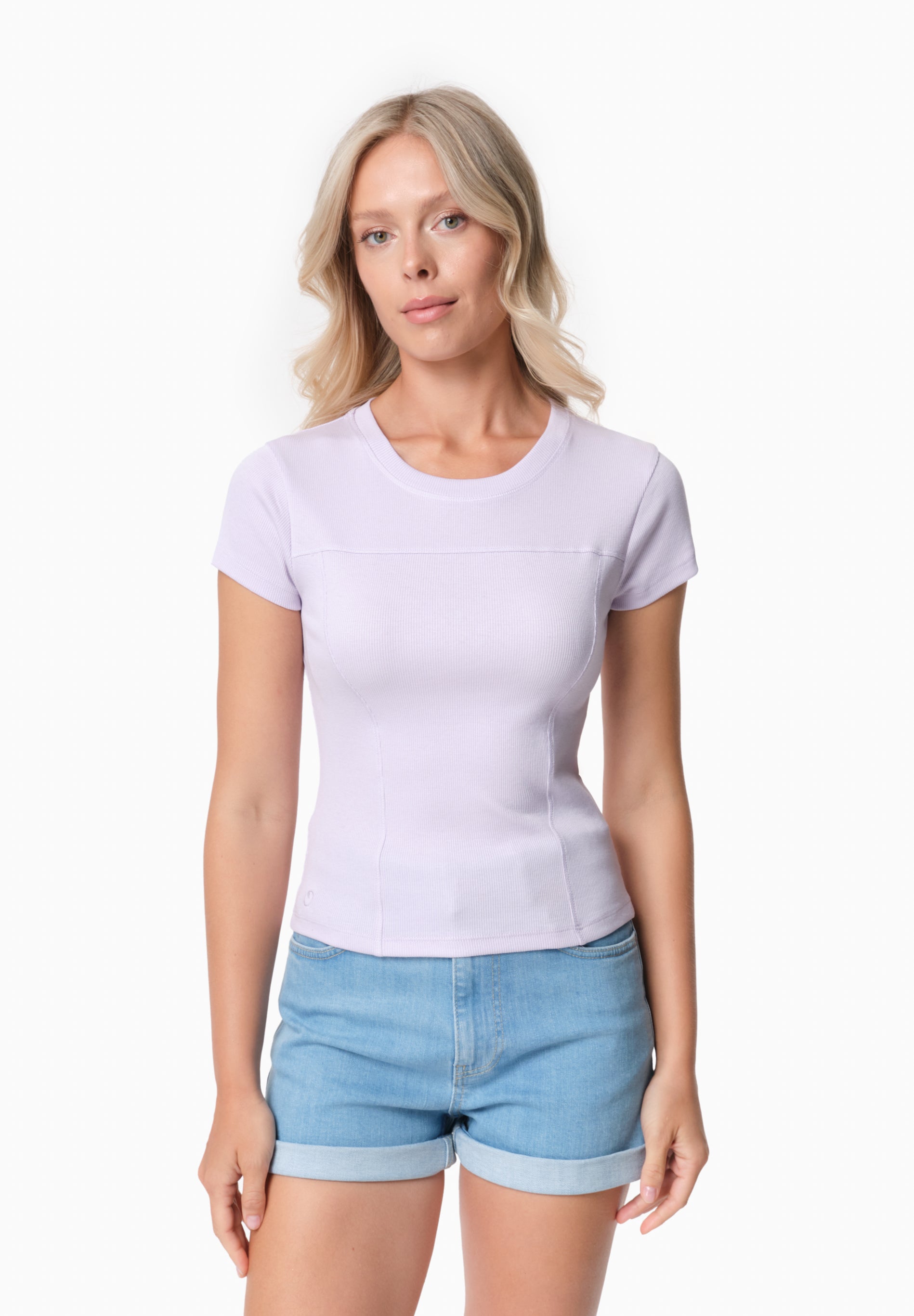 TILLDA | Rib T-Shirt aus TENCEL™ Modal und Bio-Baumwolle