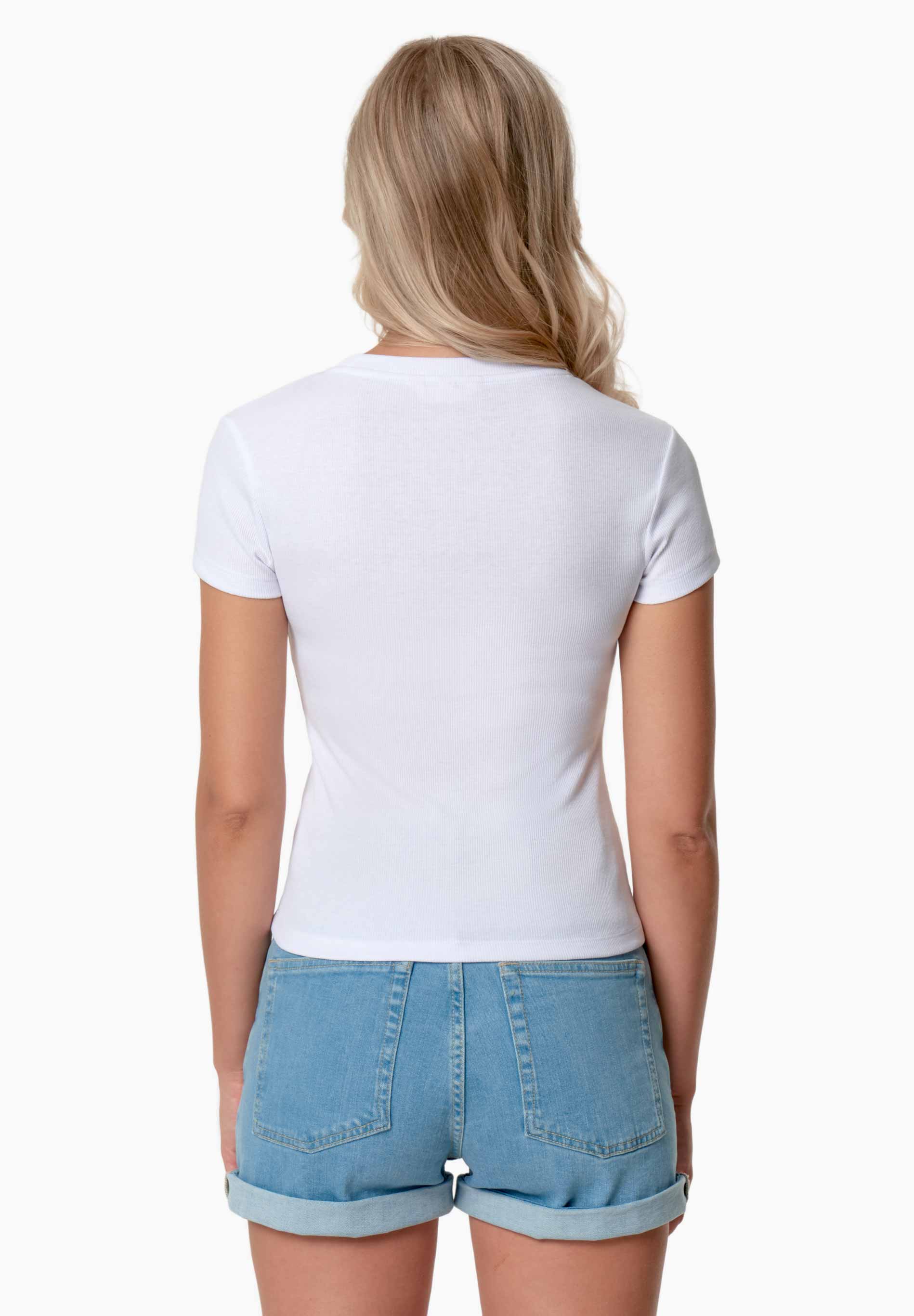 TILLDA | Rib T-Shirt aus TENCEL™ Modal und Bio-Baumwolle